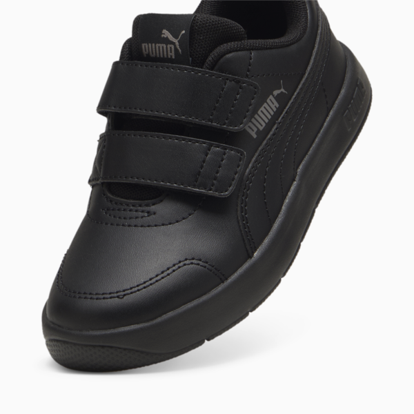 Courtflex V3 Sneakers Kids, PUMA Black-PUMA Black-Cast Iron, large-MEX