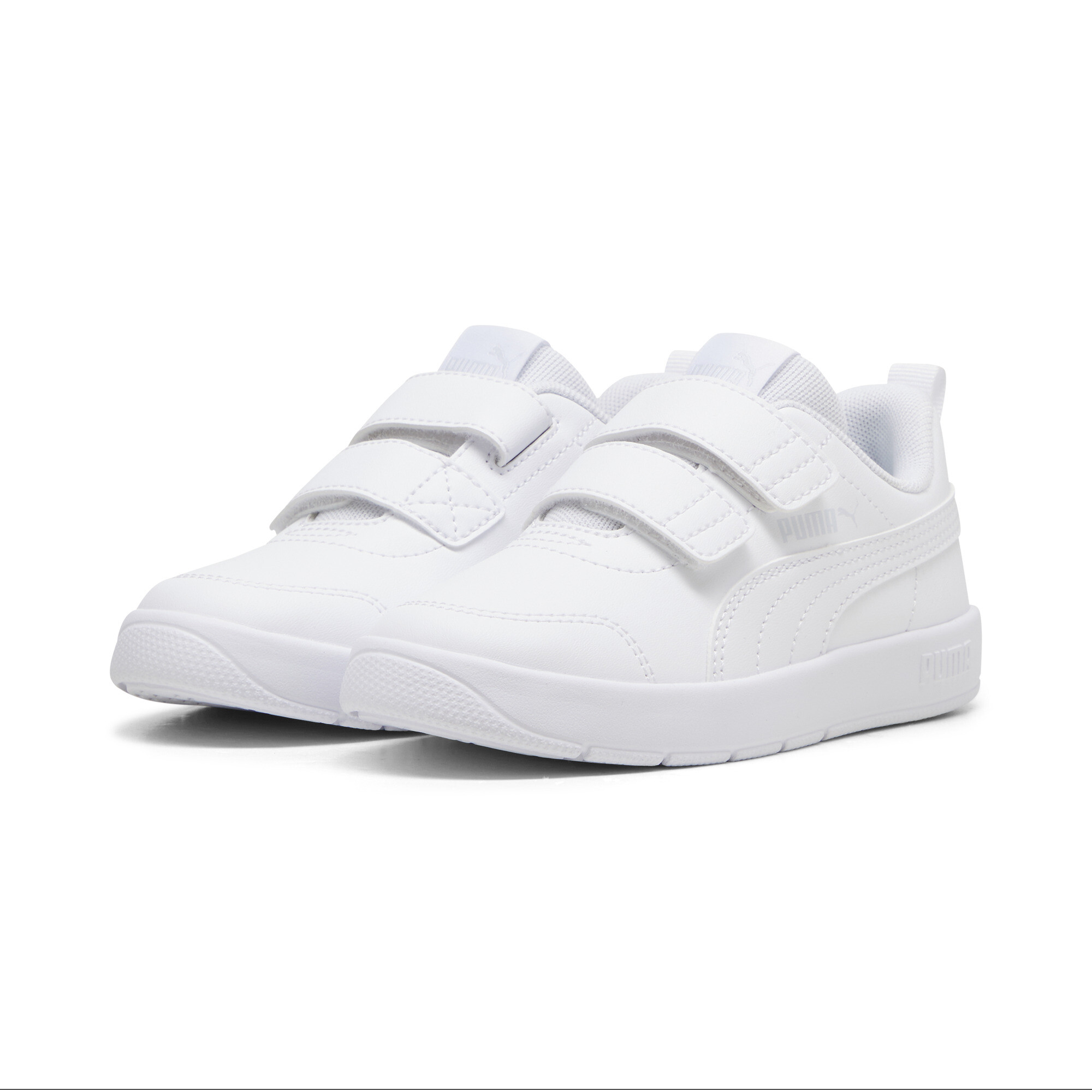 Puma Courtflex V3 Sneakers Kids, White, Size 31.5, Shoes