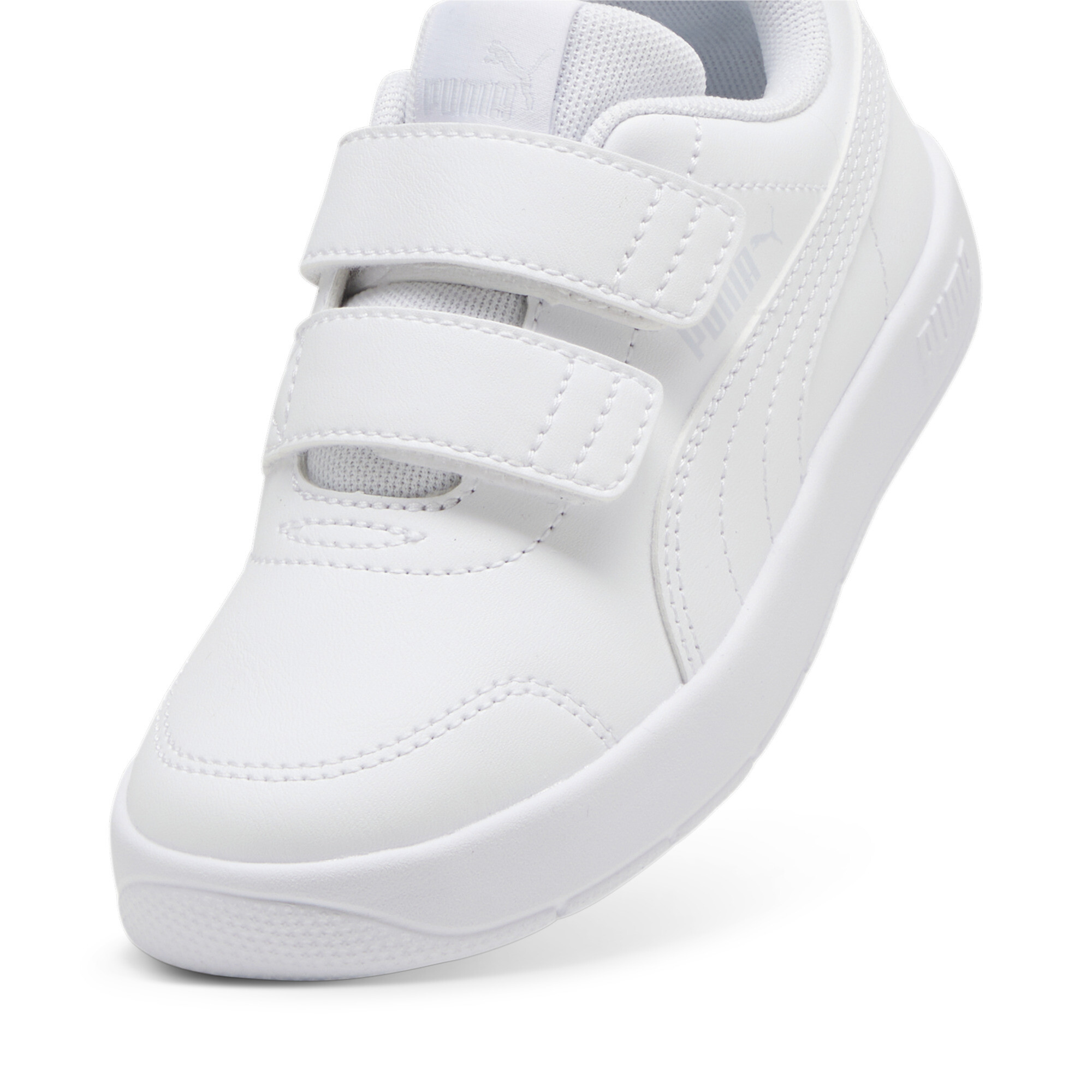 Puma Courtflex V3 Sneakers Kids, White, Size 31.5, Shoes