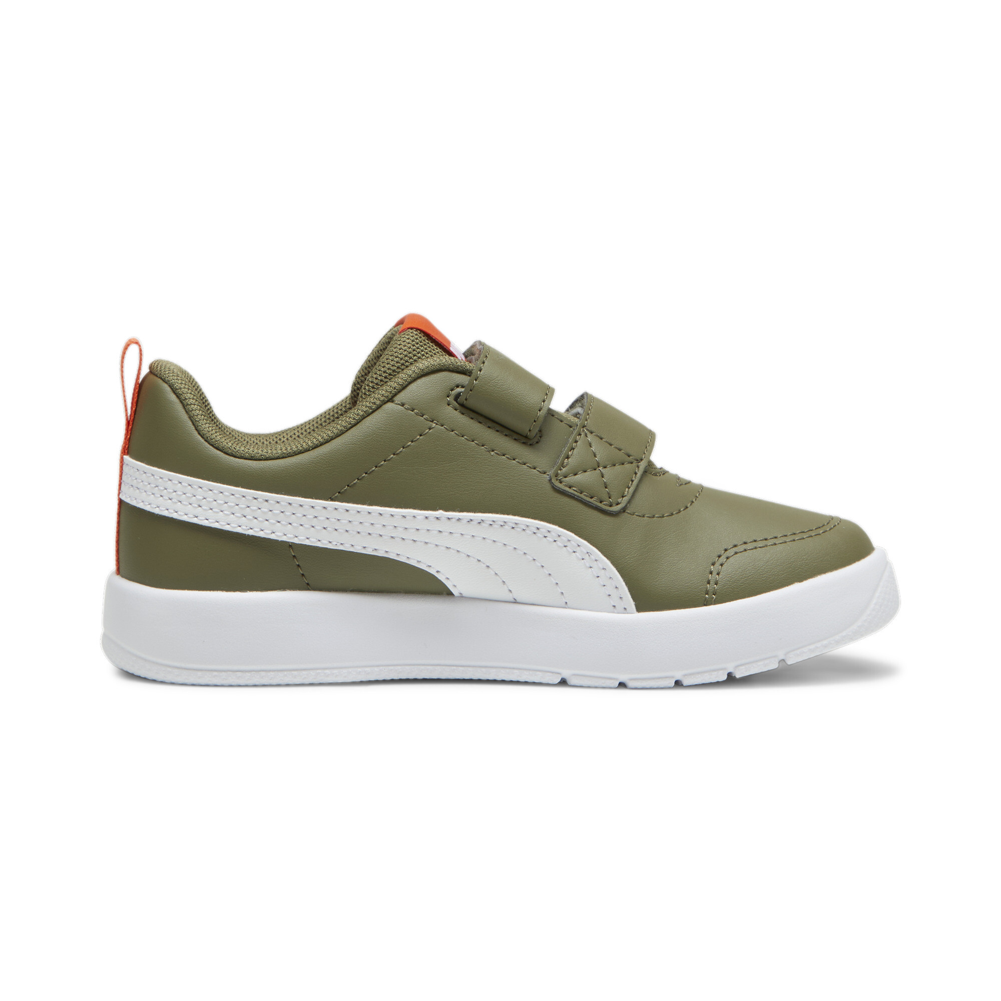 Puma Courtflex V3 Sneakers Kids, Green, Size 29, Shoes