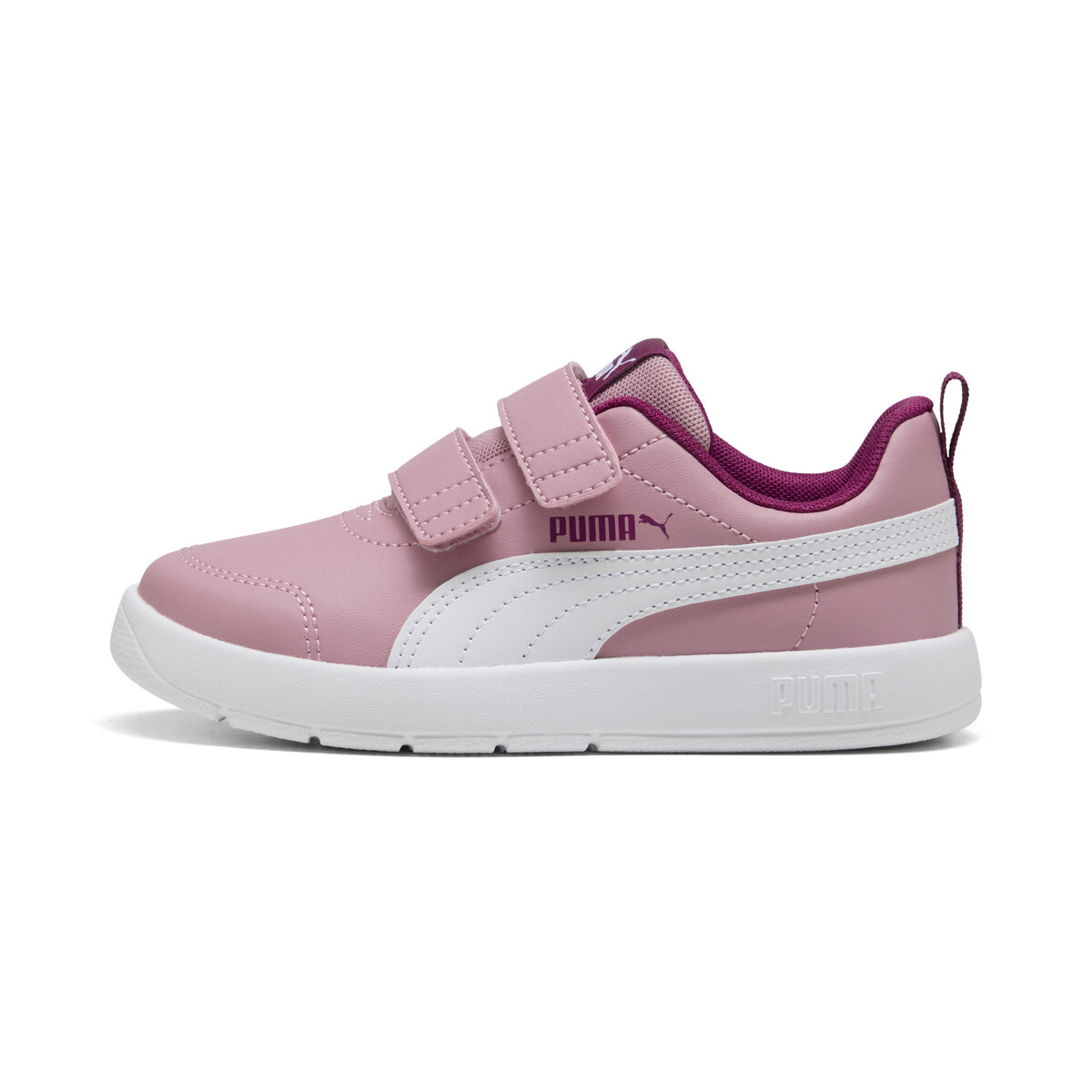 Courtflex V3 Sneakers Kids in Poised Pink/White Berry by PUMA, UK 10