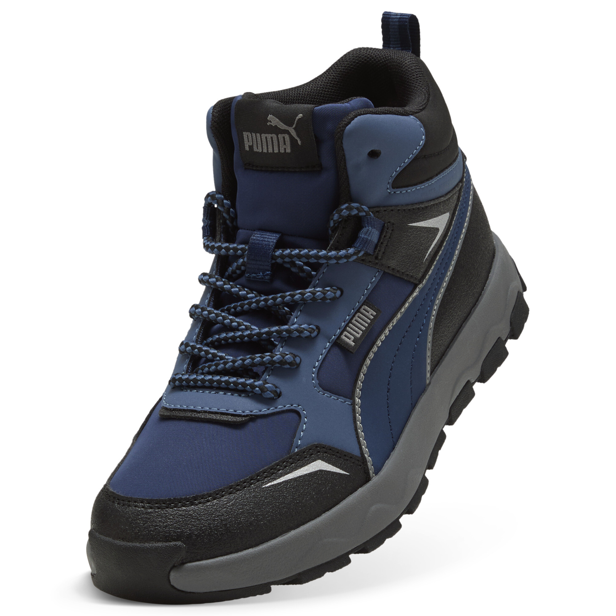 PUMA Evolve Trail sneakers, Blauw/Zwart/Grijs, Maat 36 thumbnail 2