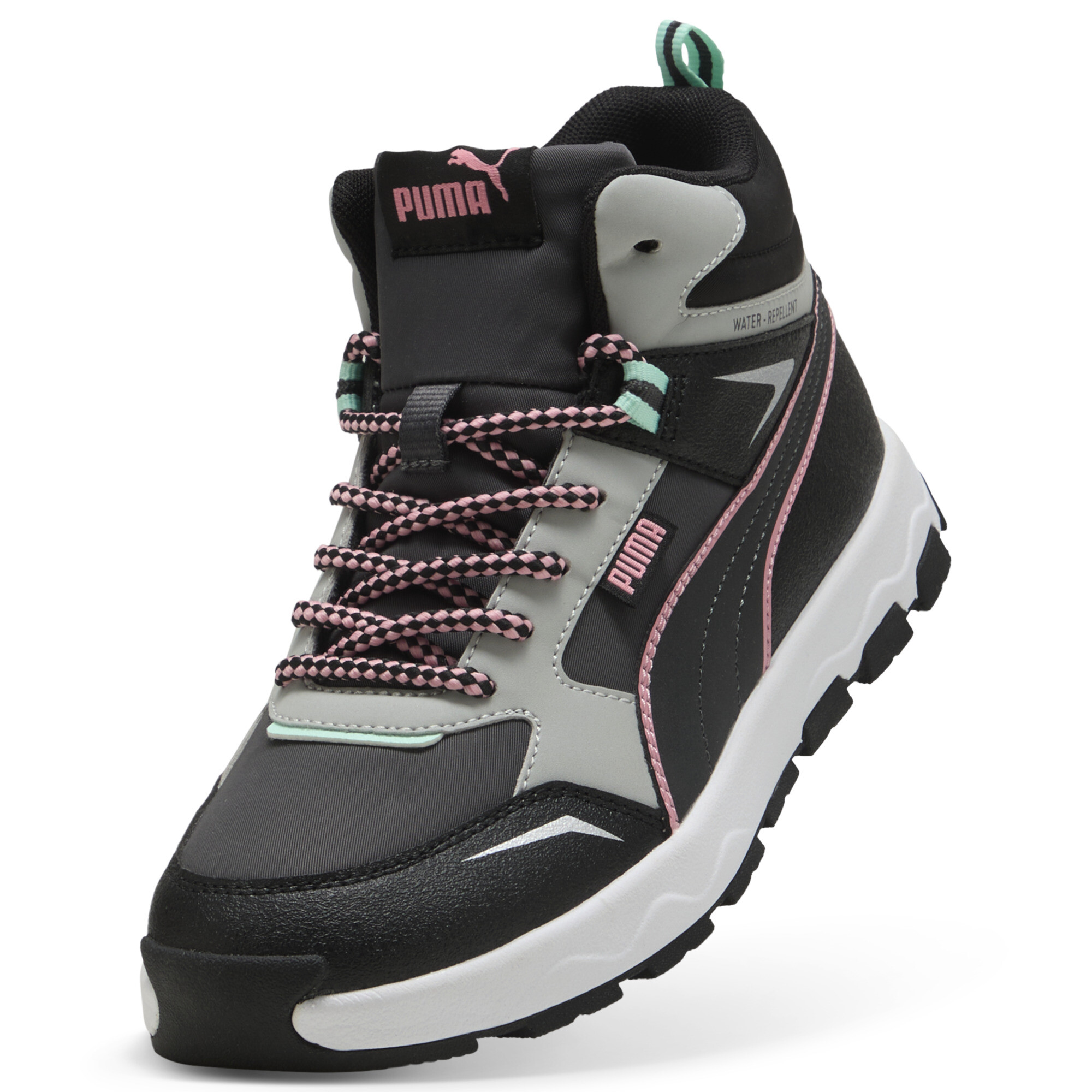 PUMA Evolve Trail sneakers, Roze/Zwart/Grijs, Maat 35,5 thumbnail 2