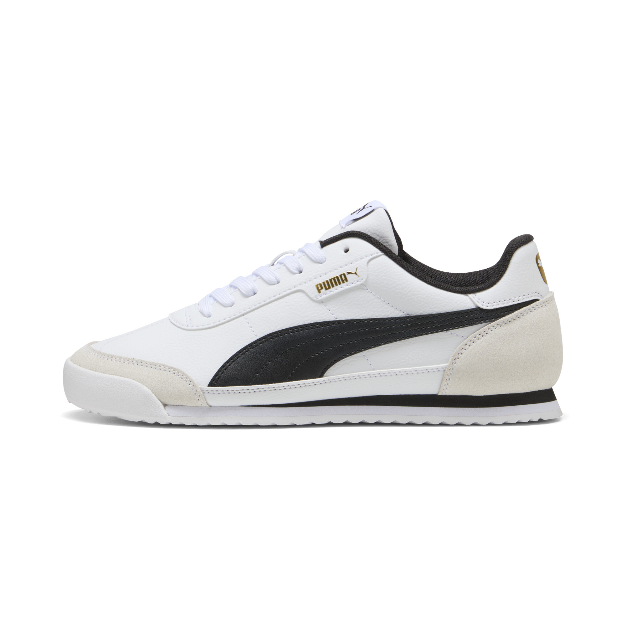 Puma Turino II OG Sneakers Unisex Schuhe | White/Black/Vapor Gray | Größe: 41