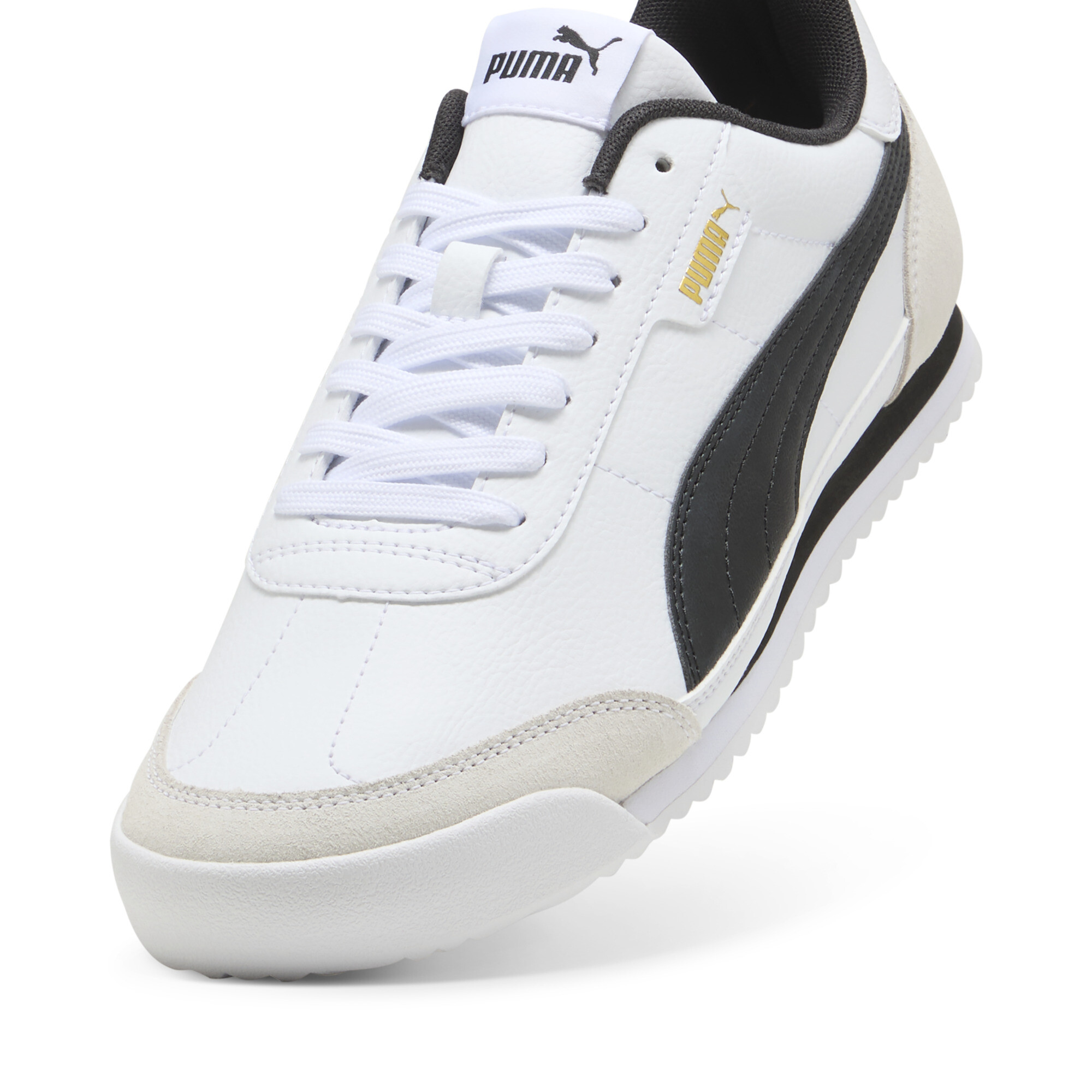 PUMA Turino II OG uniseks sneakers, Zwart/Grijs/Wit, Maat 42