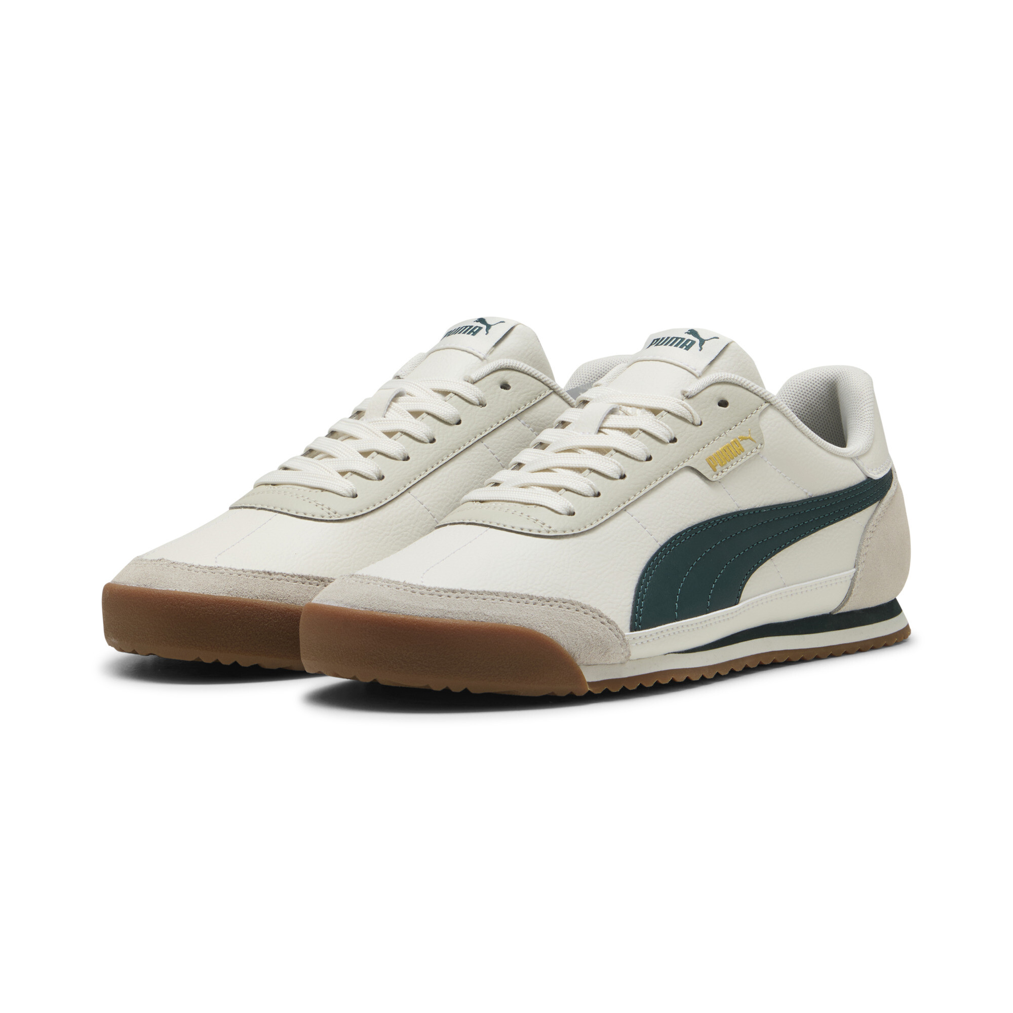 PUMA Turino II OG uniseks sneakers, Groen/Grijs, Maat 38,5 thumbnail 6