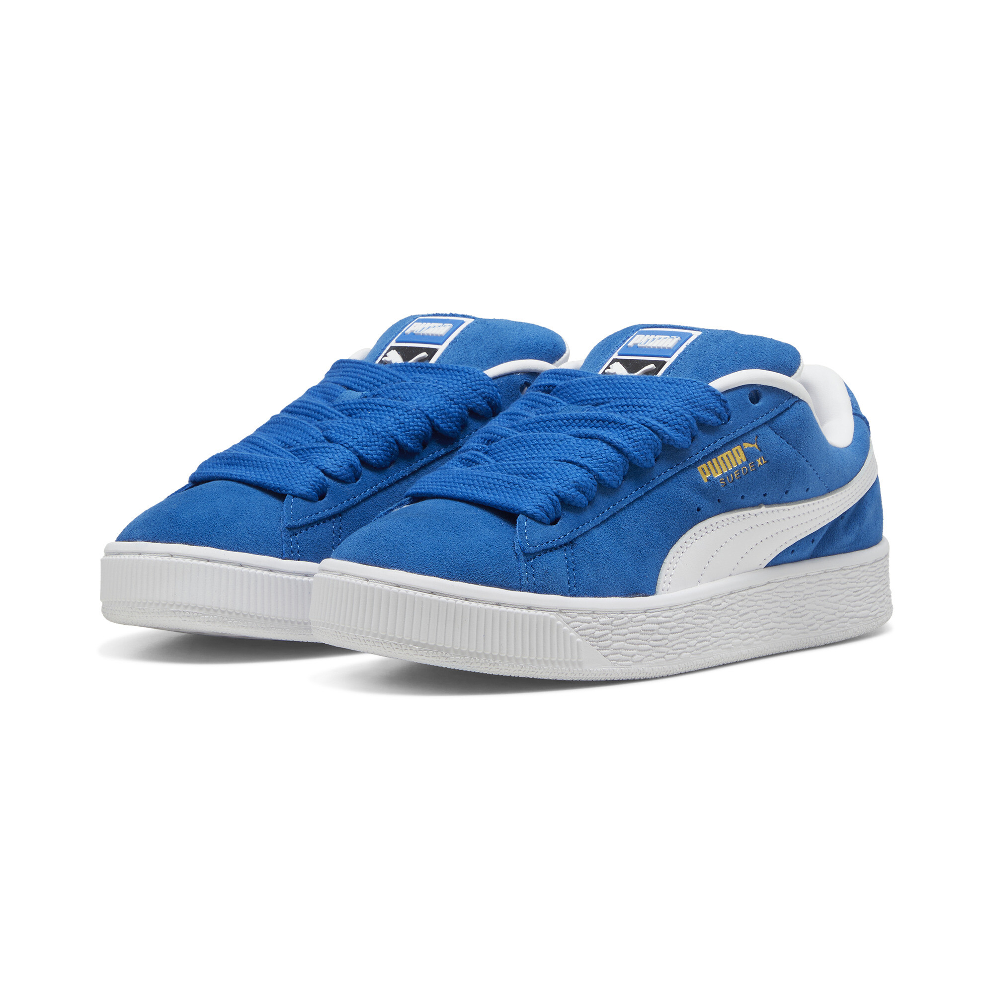 Women's Puma Suede XL Sneakers, Blue, Size 40, Shoes