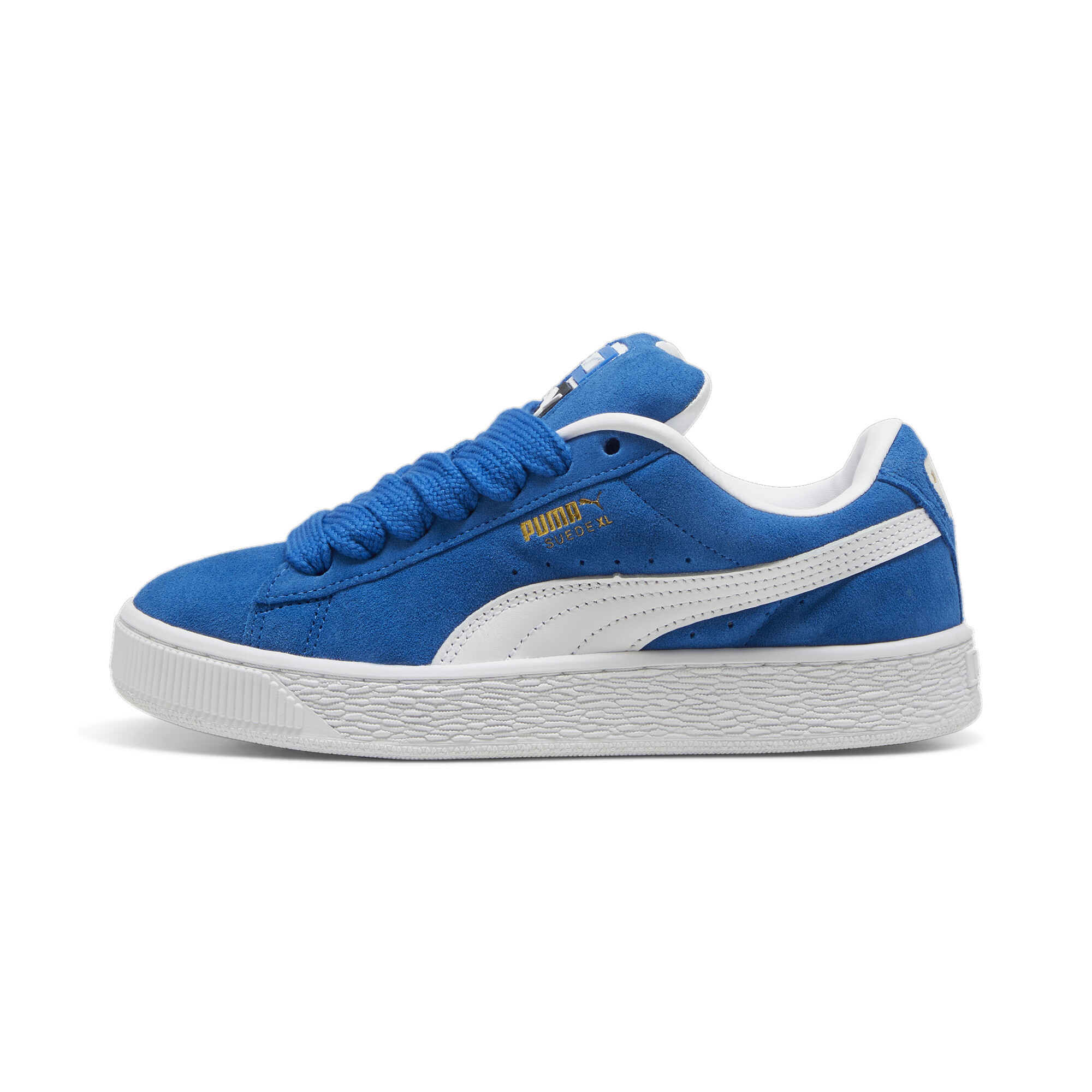 Puma Suede XL Sneakers Damen Schuhe | Mit Plain | Royal/White | Größe: 42