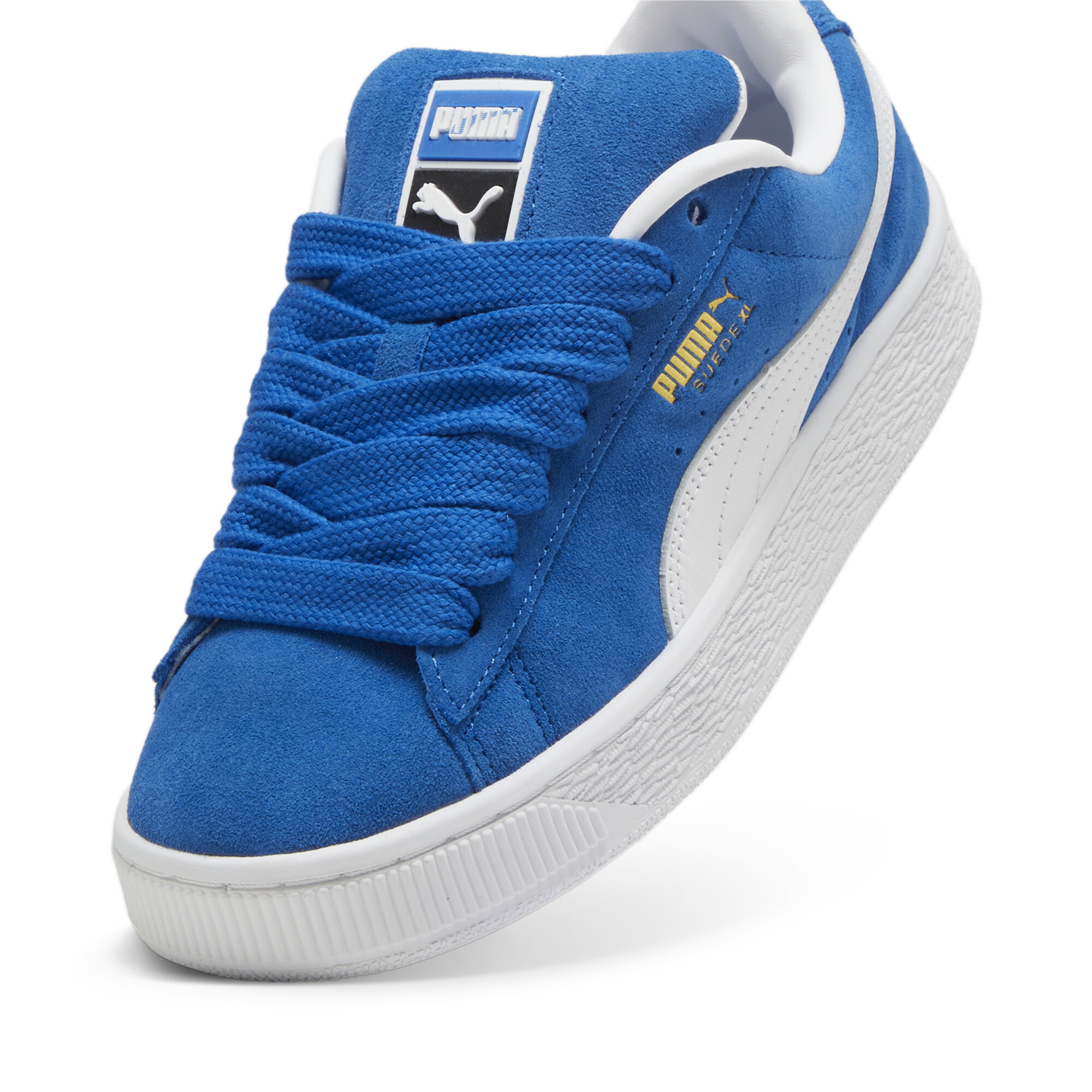 Women's Puma Suede XL Sneakers, Blue, Size 40, Shoes