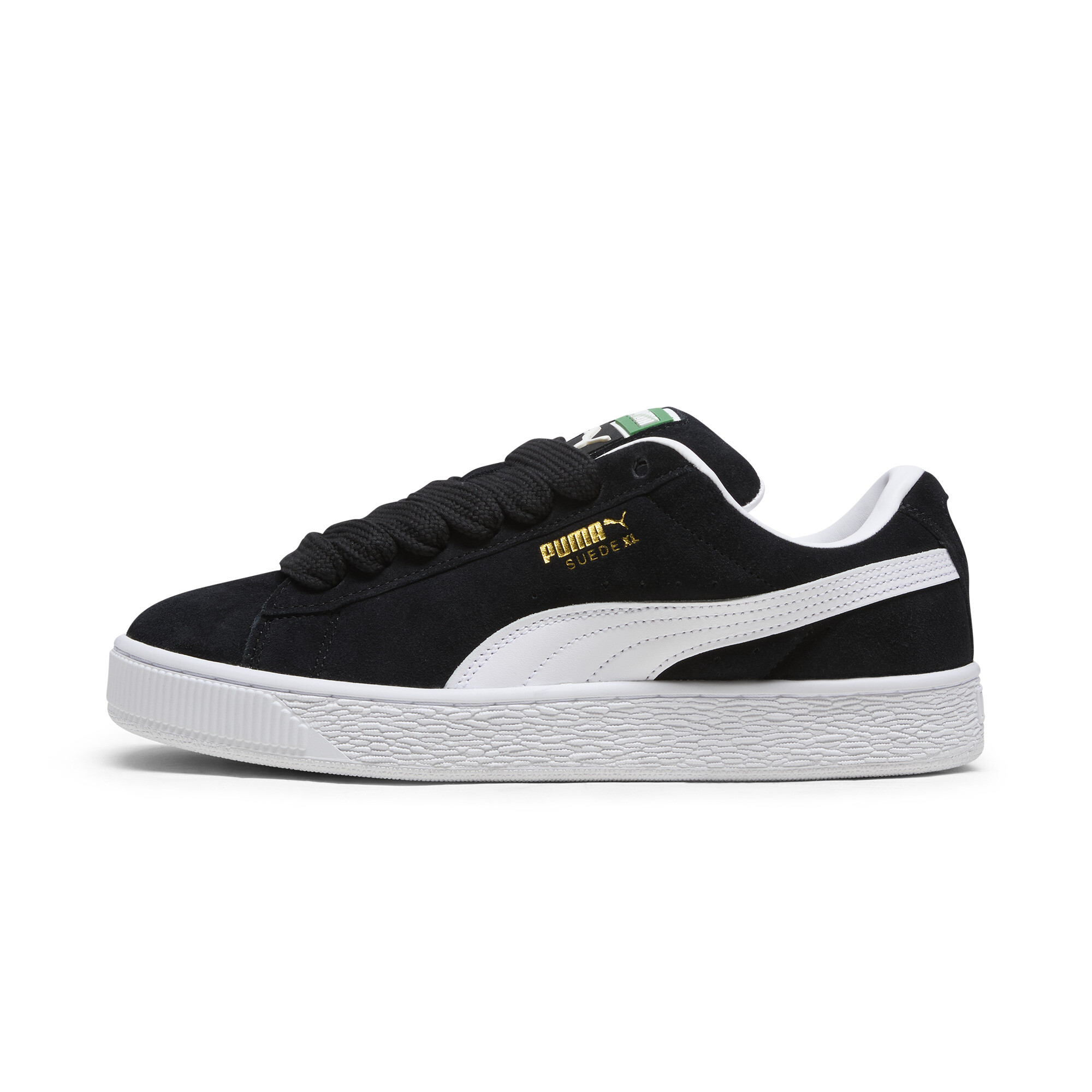 PUMA Suede XL Women's Sneakers in Black, Size 6.5