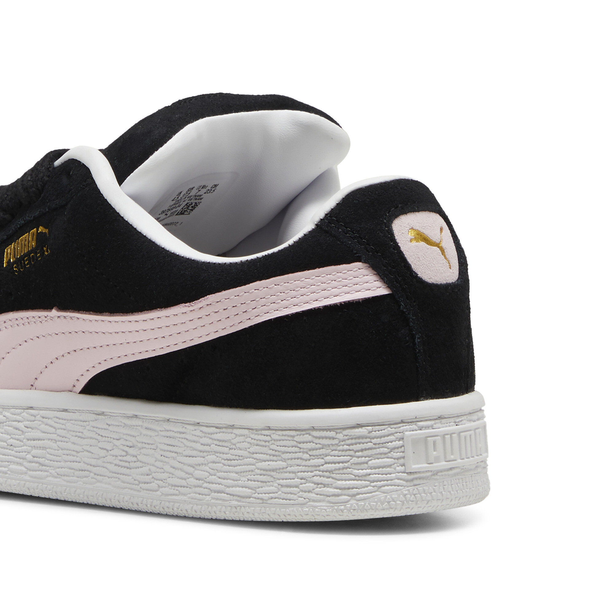 Women's Puma Suede XL Sneakers, Black, Size 39, Shoes