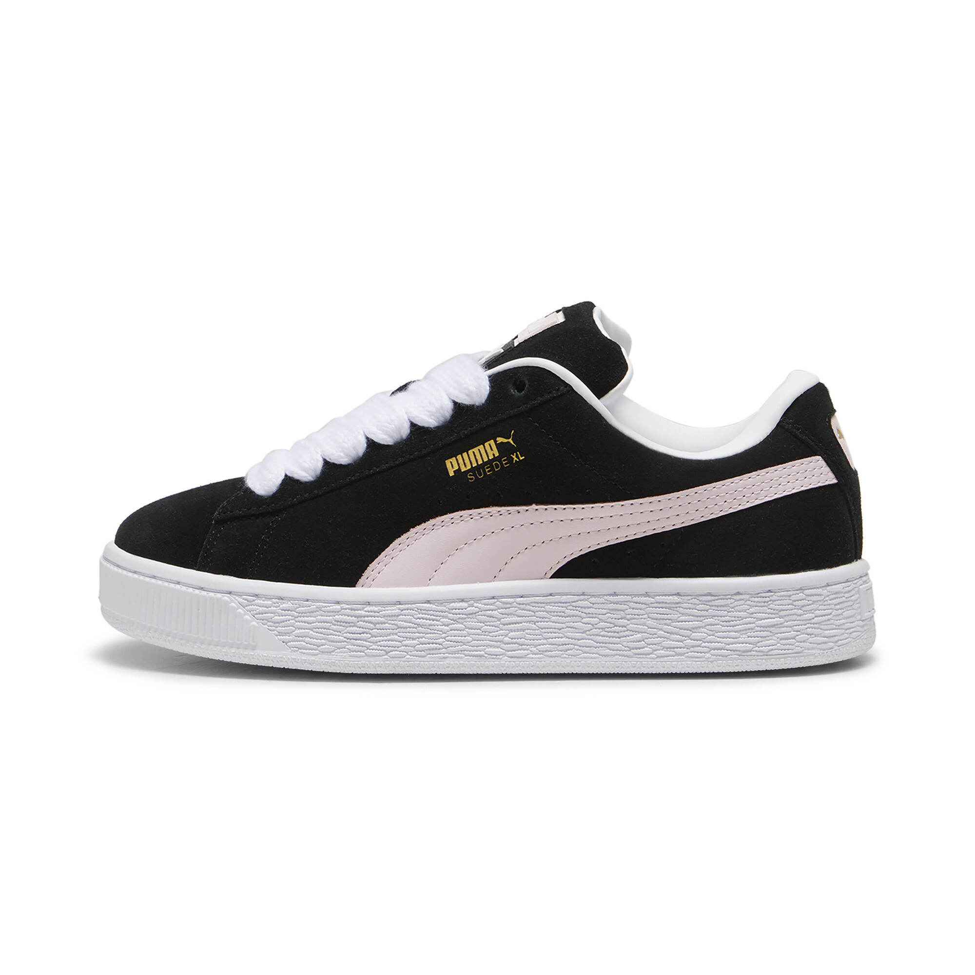 PUMA Suede XL Women's Sneakers in Black, Size 8.5