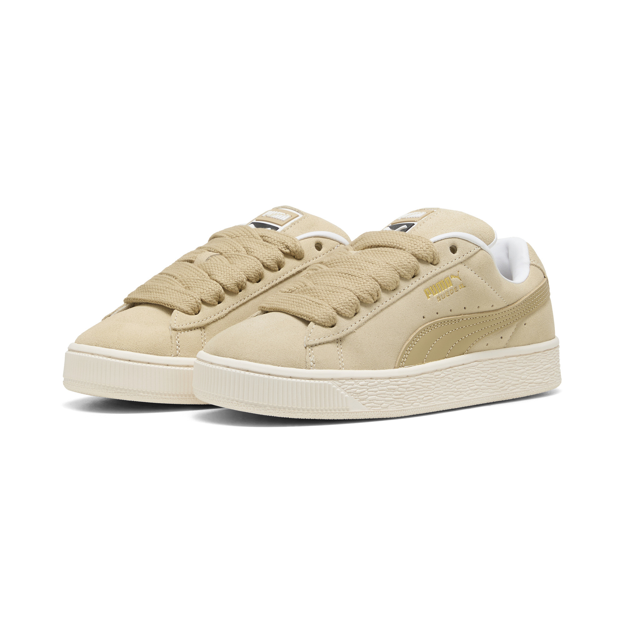 Women's Puma Suede XL Sneakers, Beige, Size 42, Shoes