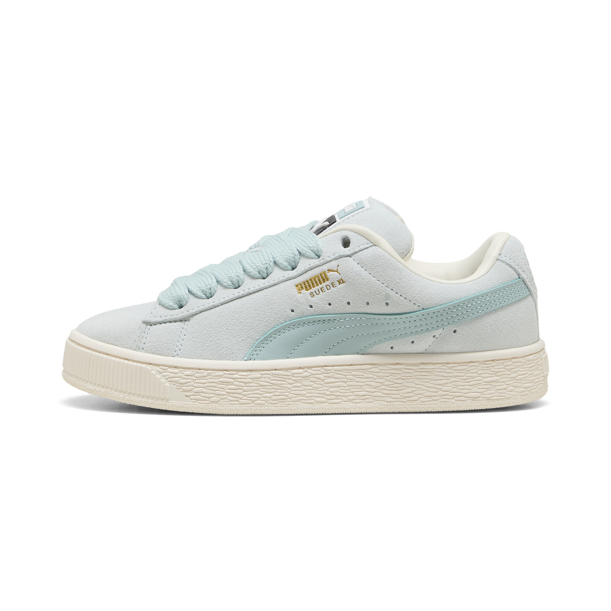 Puma Suede XL Sneakers Damen Schuhe | Mit Plain | Dewdrop/Warm White | Größe: 40.5