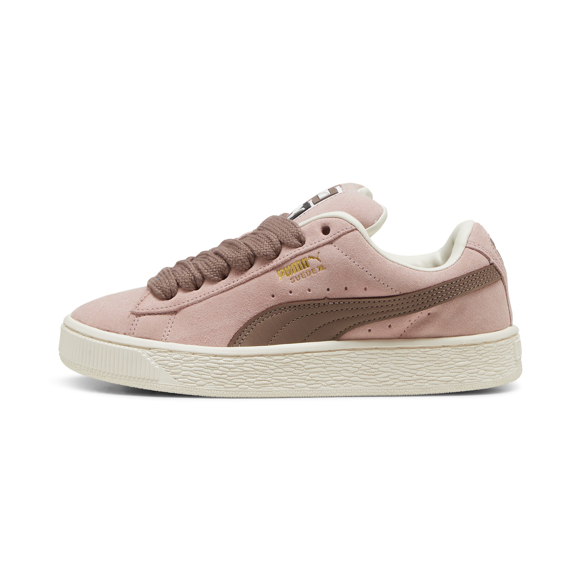 Women's Puma Suede XL Sneakers, Pink, Size 40.5, Shoes