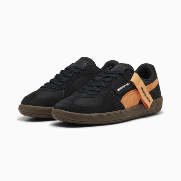 Mercedes-AMG Motorsport Palermo OG Sneakers Unisex, PUMA Black-Bright Melon, large-ZAF