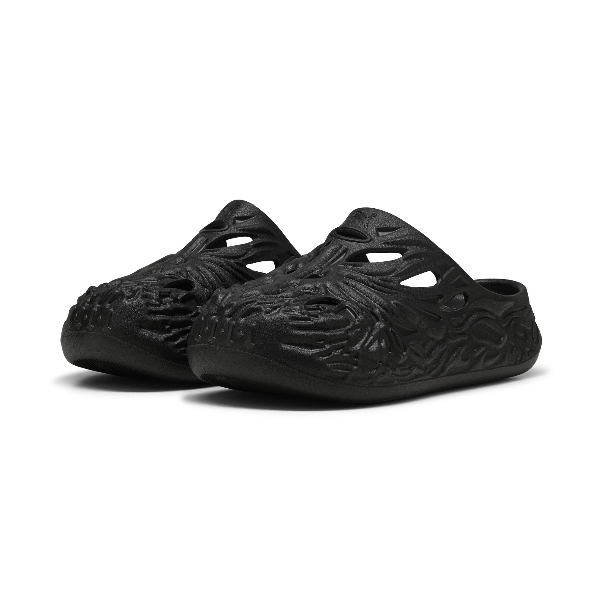 Puma MB.04 Basketball Slides Unisex, Black, Size 40.5, Shoes