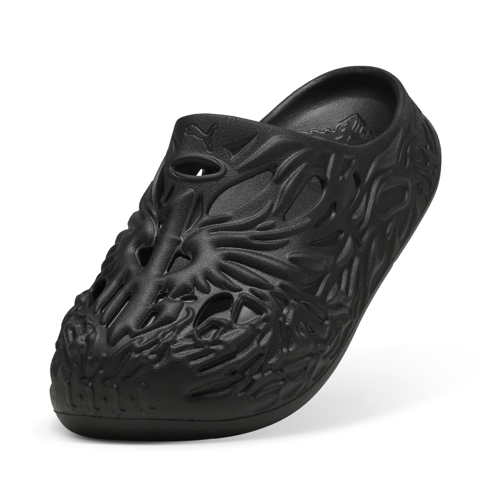 PUMA MB.04 unisex basketbalslippers, Zwart
