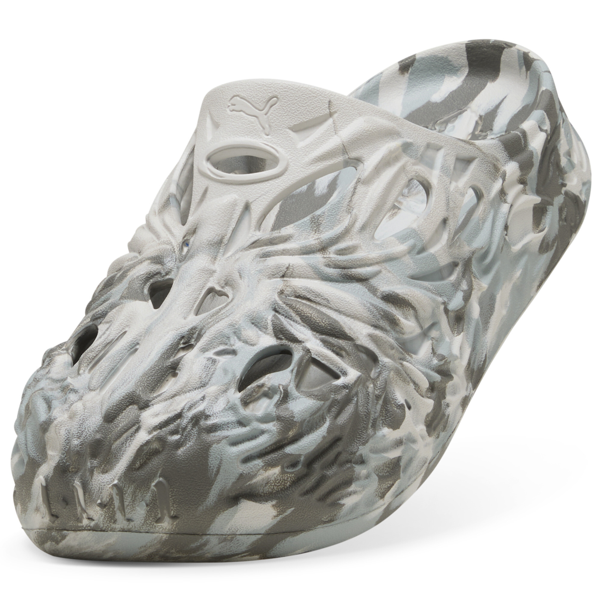 PUMA MB.04 unisex basketbalslippers, Grijs, Maat 43 thumbnail 2