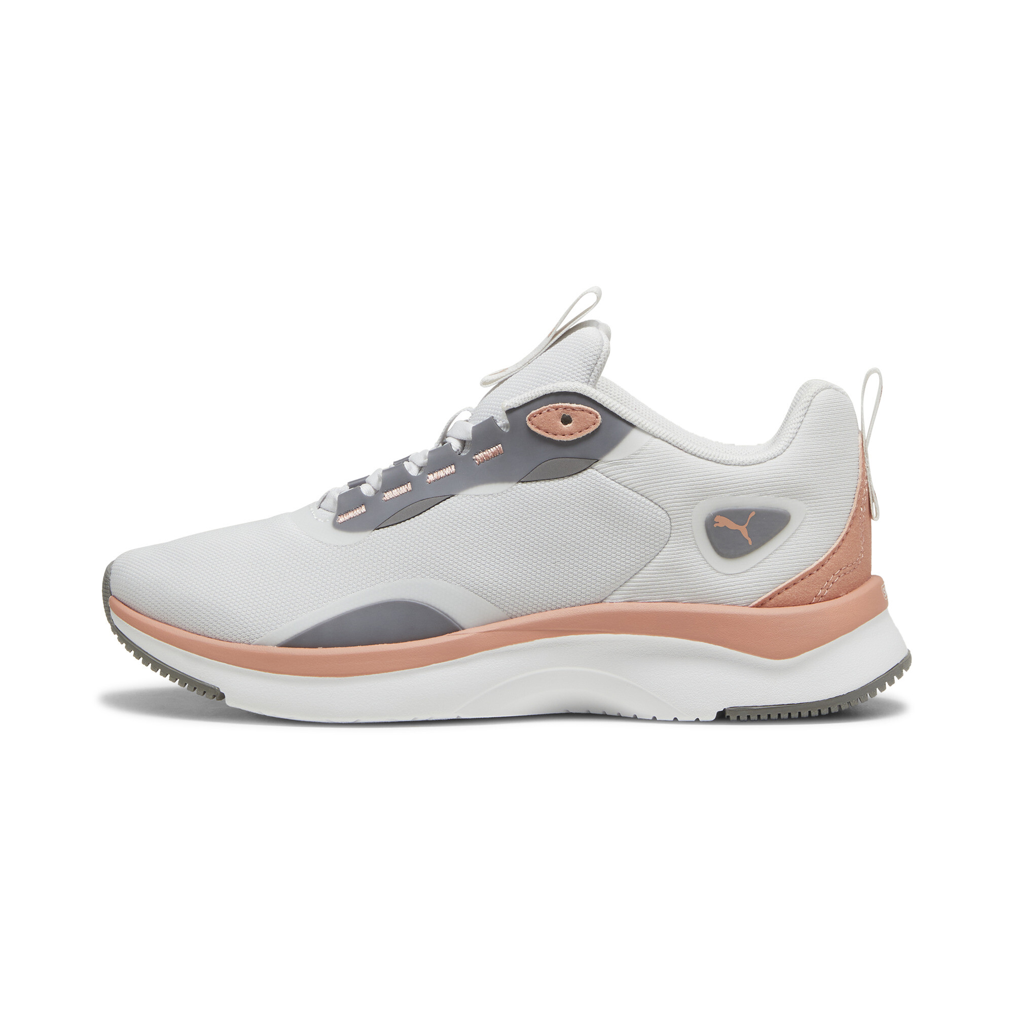 Puma SOFTRIDE Orla Sneakers Damen Schuhe | Feather Gray/Cast Iron/Deeva Peach | Größe: 42.5