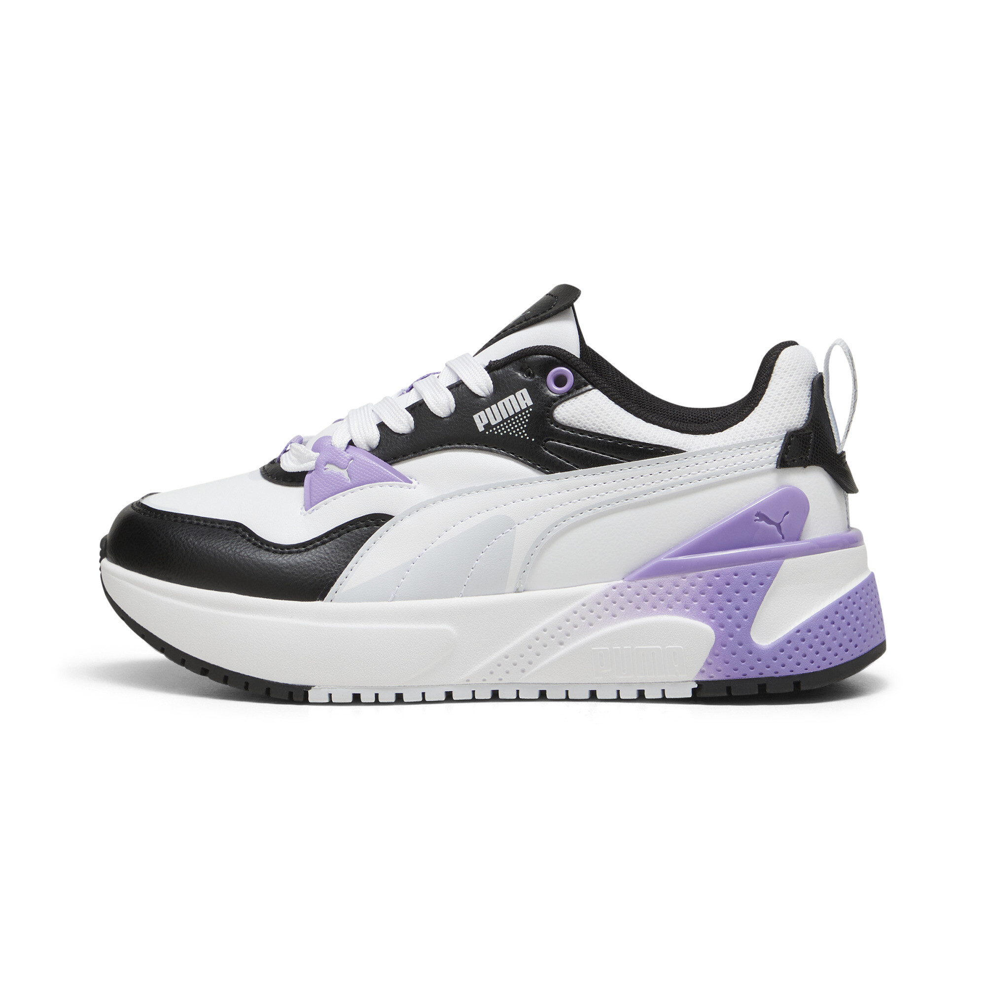 Puma R78 Disrupt Sneakers Damen Schuhe | Mit Plain | Black/Silver Mist/Lavender Alert | Größe: 38