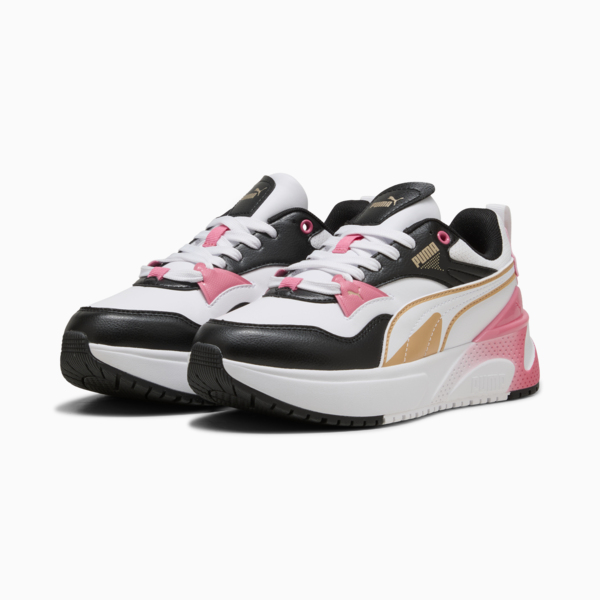 R78 Disrupt Sneakers Women, PUMA Black-Warm Beige-PUMA White, large-ZAF