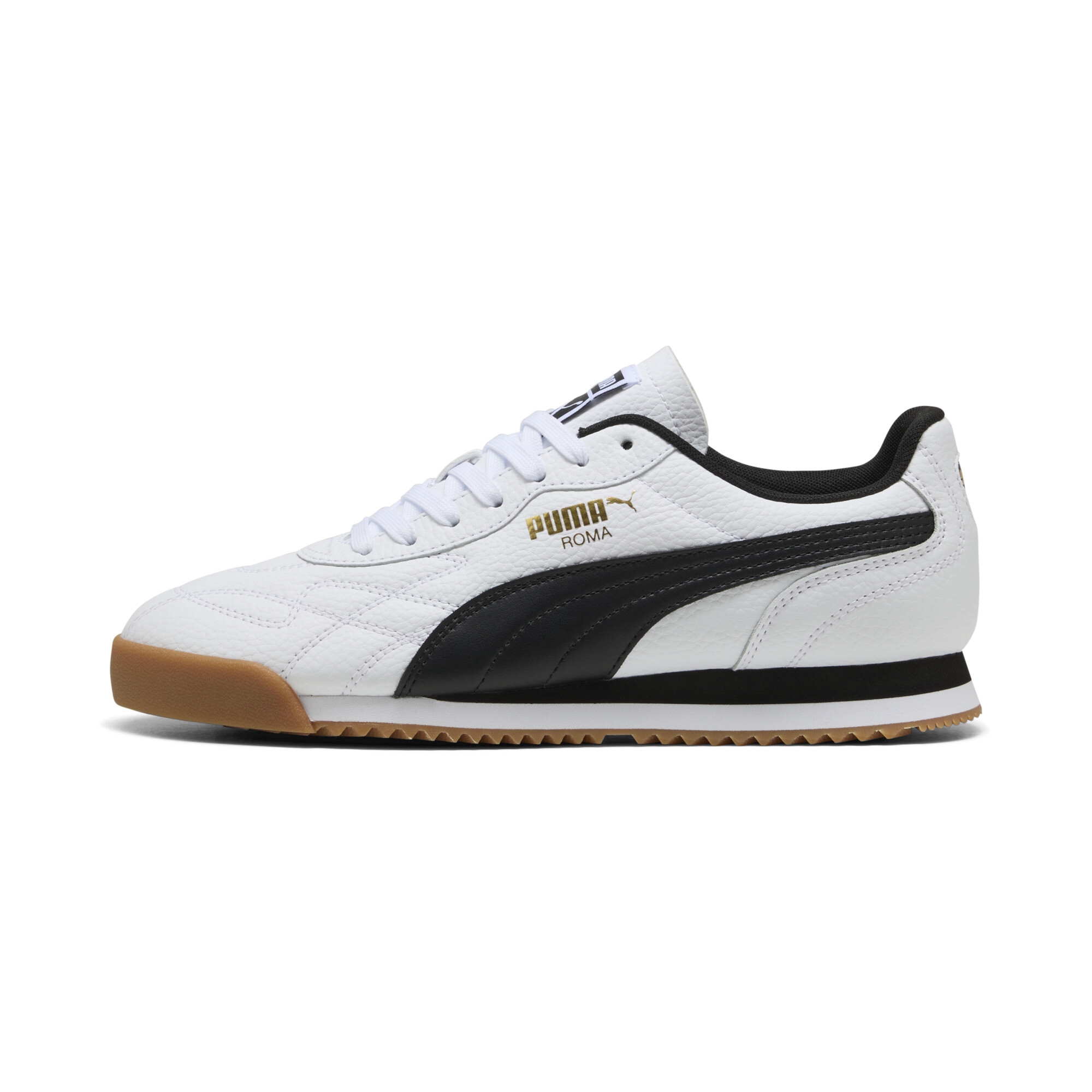 Puma Roma Anniversario Sneakers Schuhe | Mit Colorful | White/Black/Gum | Größe: 44