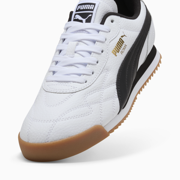 Roma Anniversario Sneakers, PUMA White-PUMA Black-Gum, large-MEX