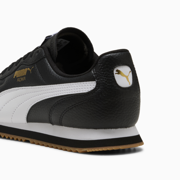 Roma Anniversario Sneakers, PUMA Black-PUMA White-Puma Team Gold, large-MEX