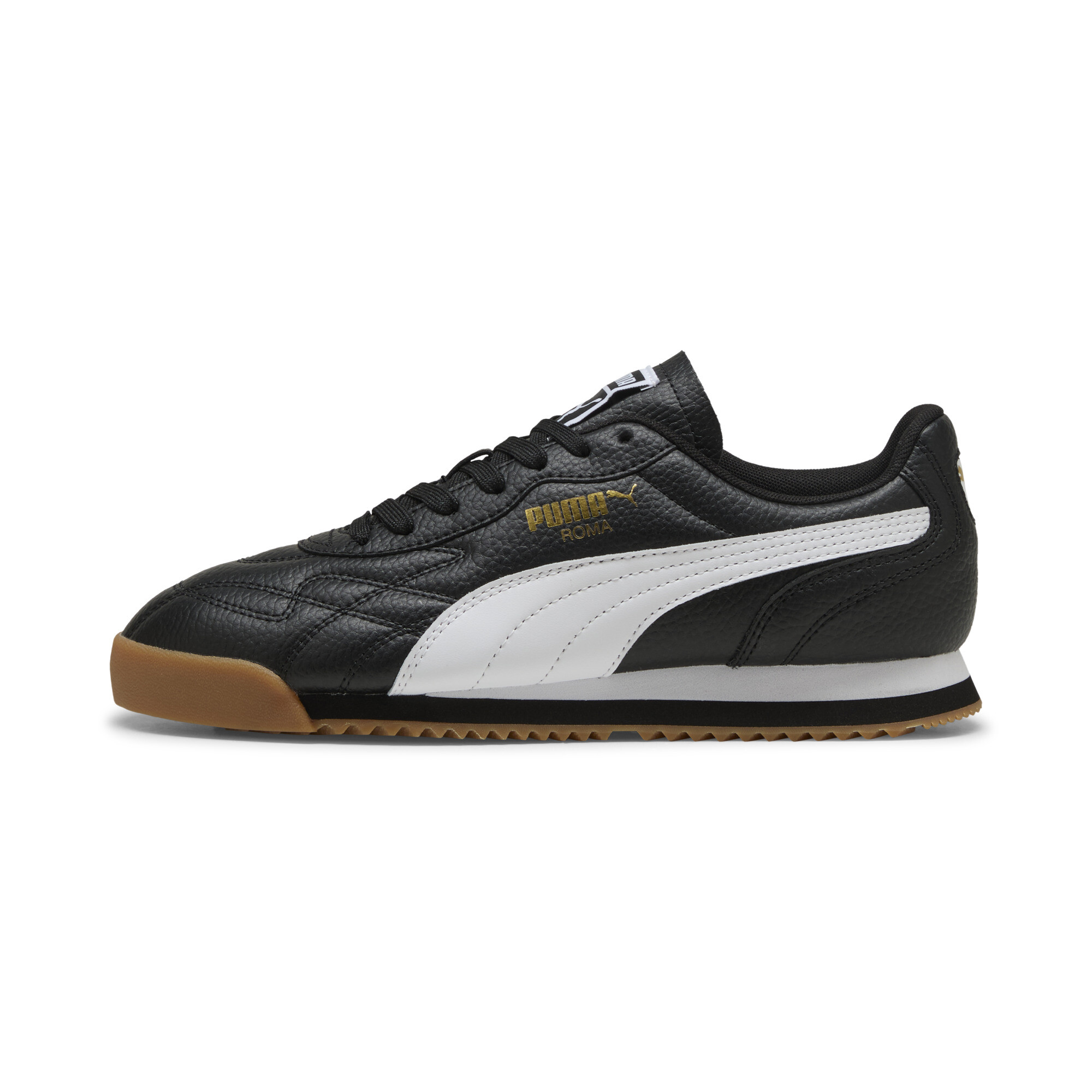 Puma Roma Anniversario Sneakers Schuhe | Mit Colorful | Black/White/Gold | Größe: 44