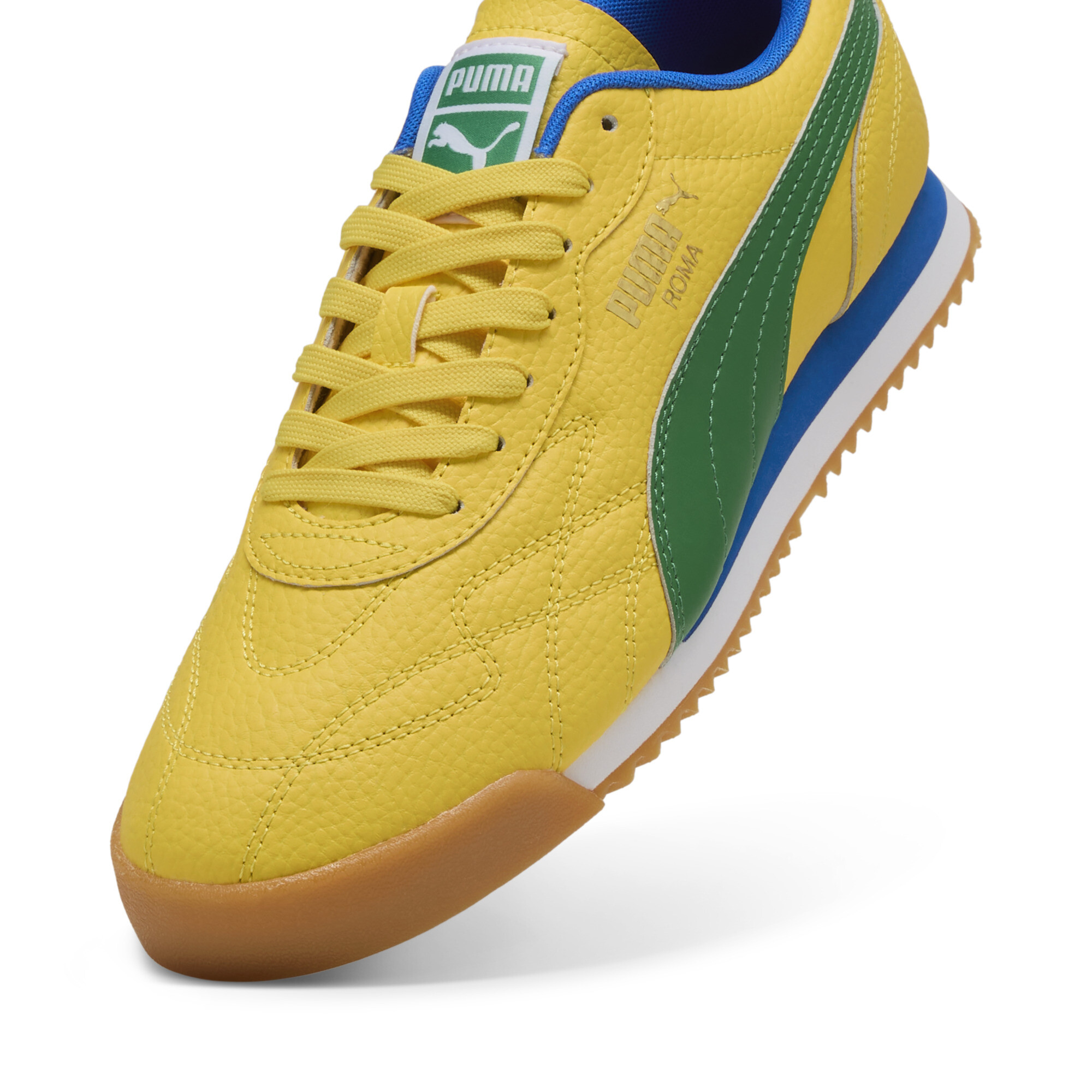 Roma Anniversario sneakers, Blauw/Groen/Geel, Maat 42,5 | PUMA