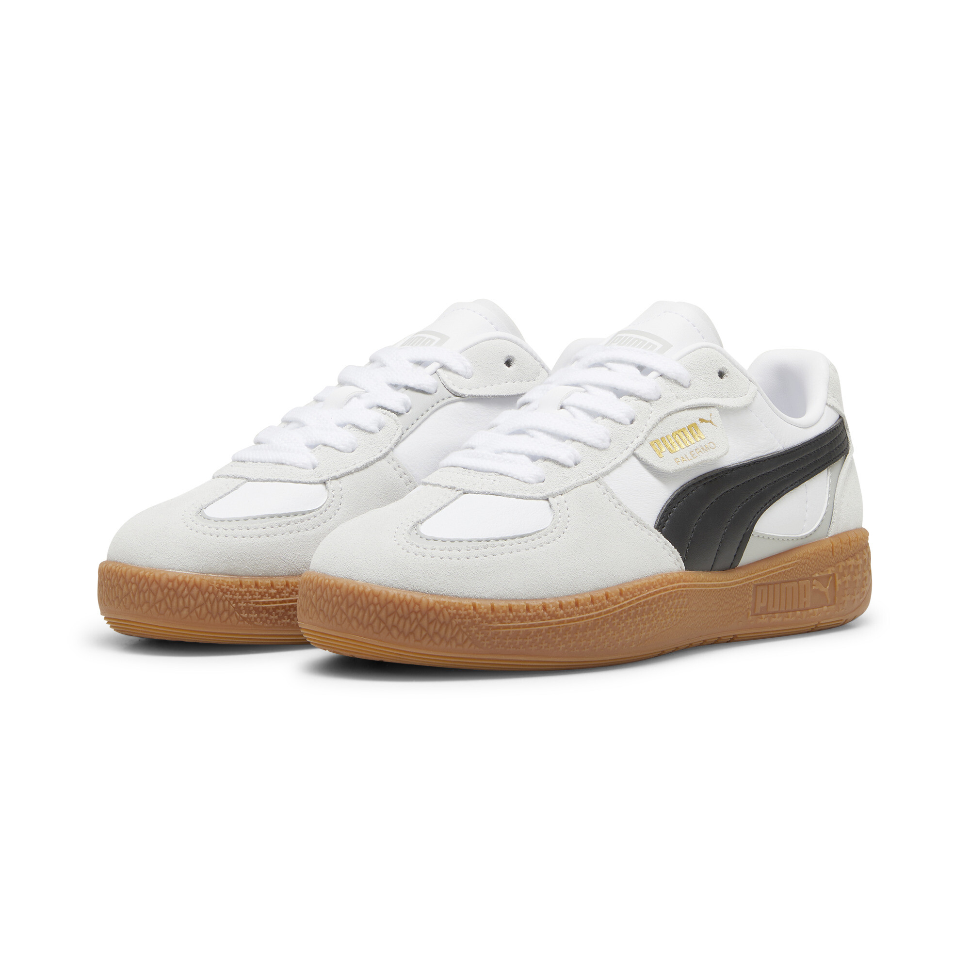 PUMA Palermo Moda sneakers voor Dames, Zwart/Wit, Maat 41 thumbnail 6