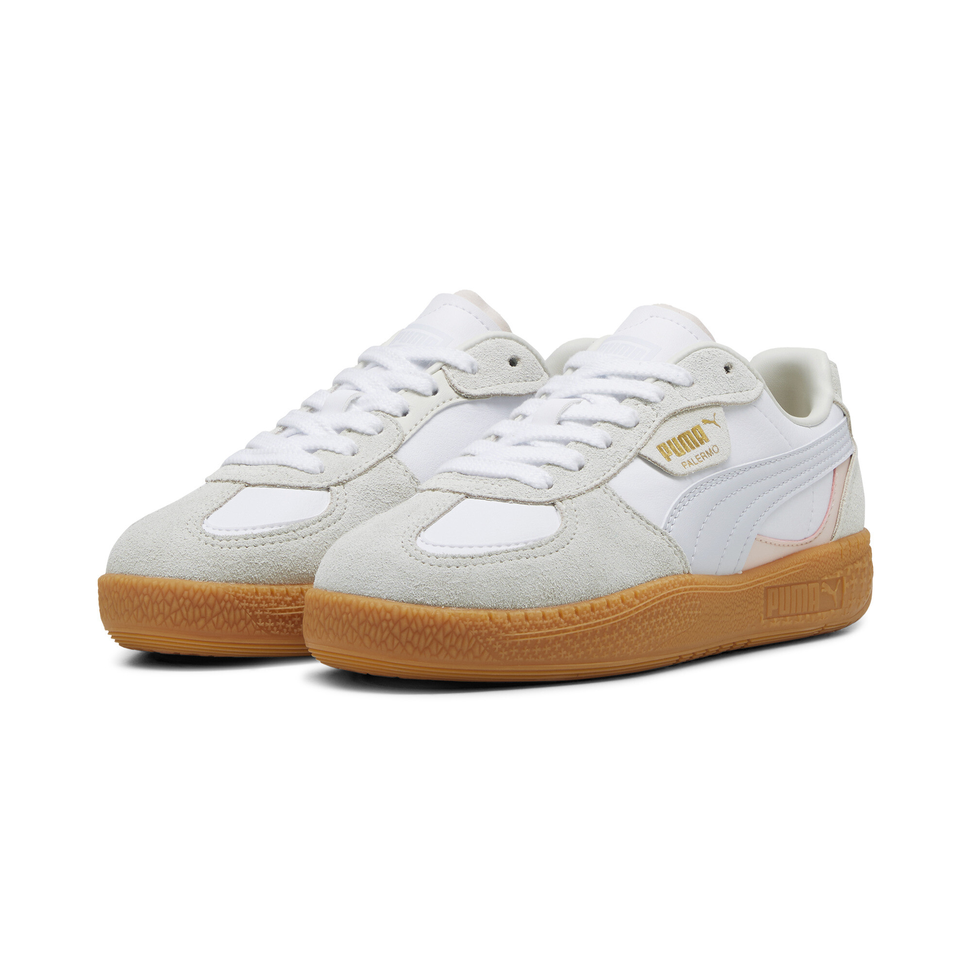 Women's PUMA Palermo Moda Sneakers In White, Size EU 37.5