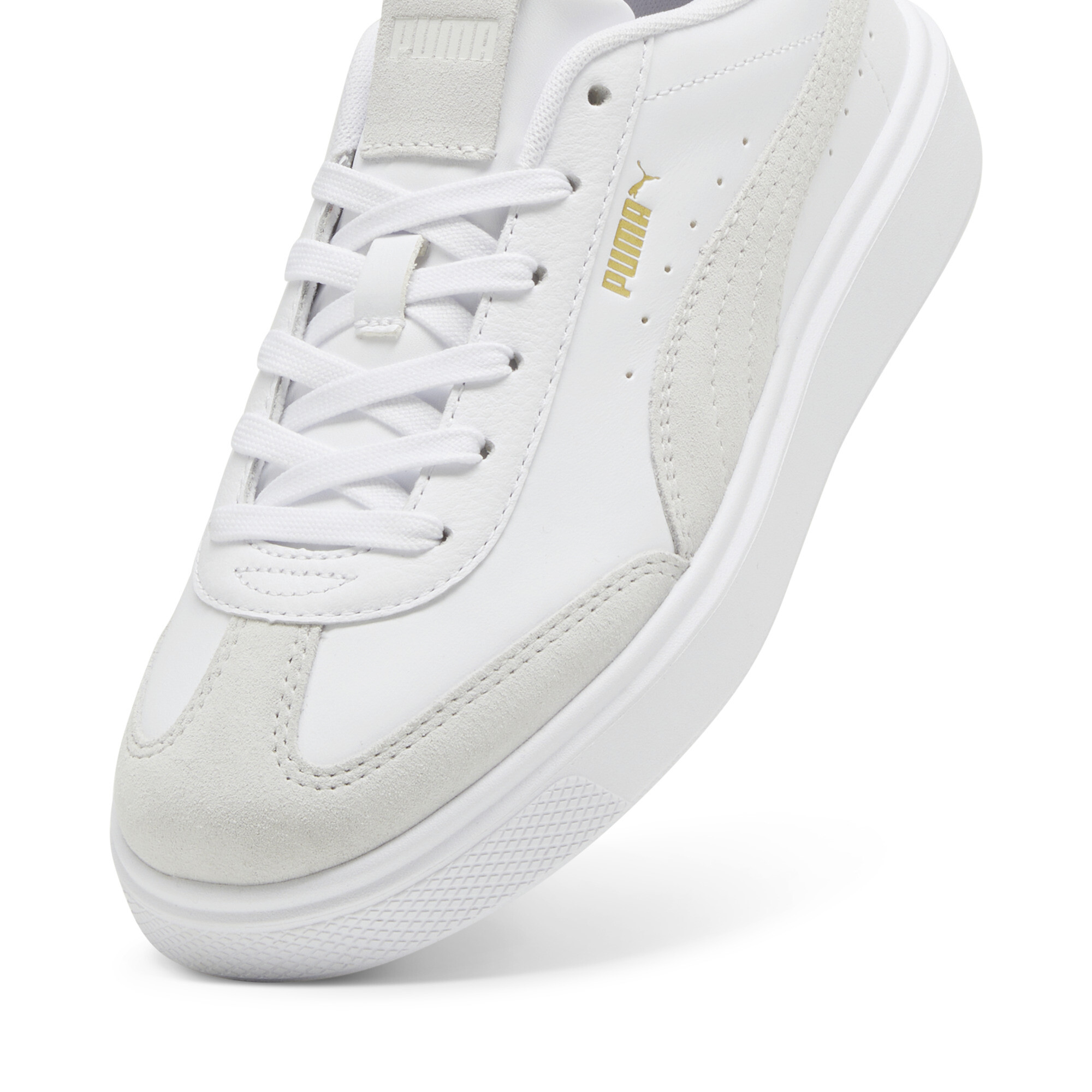 Lajla T-toe sneakers voor Dames, Grijs/Wit, Maat 39 | PUMA