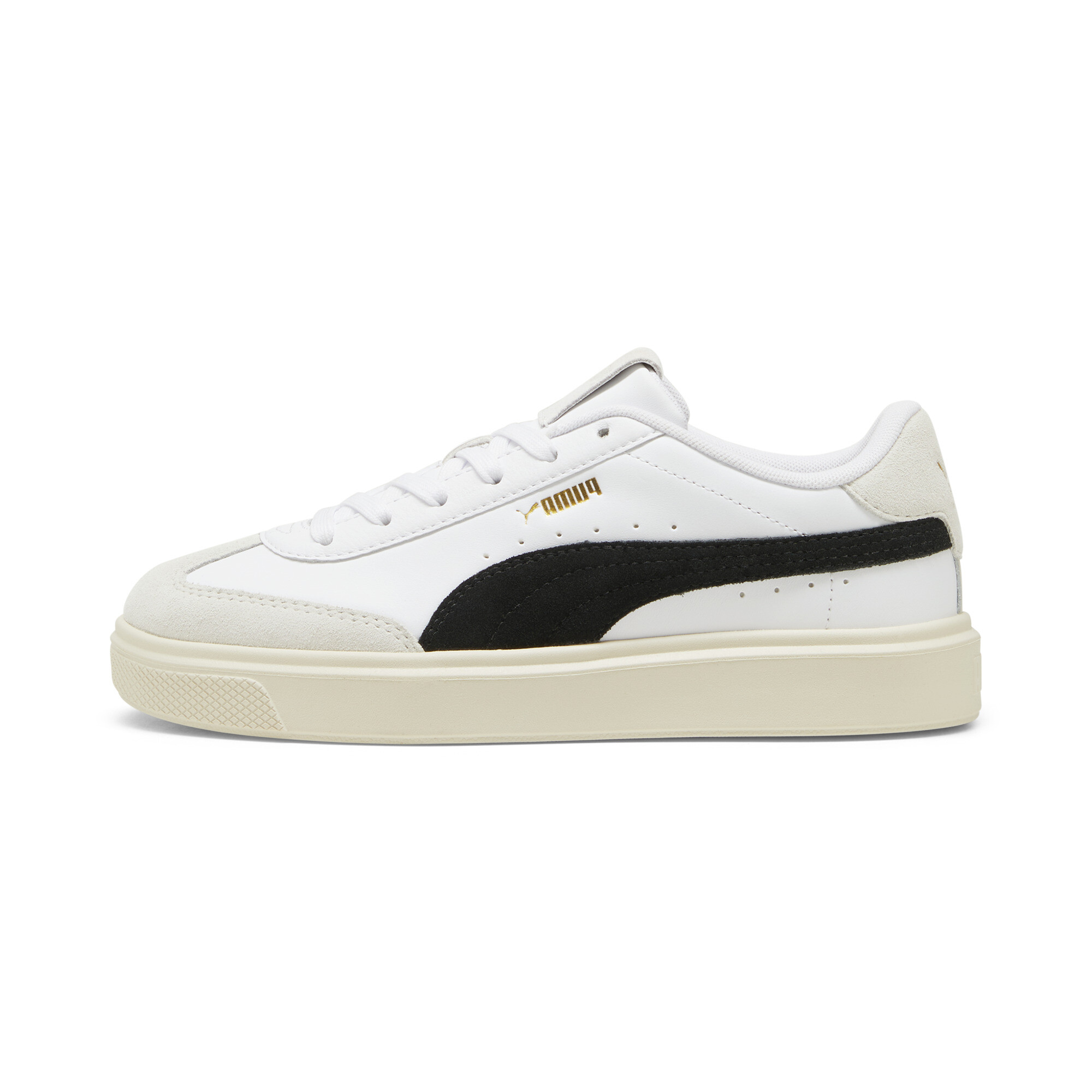 Puma Lajla T-toe Sneakers Damen Schuhe | Mit Plain | White/Black | Größe: 35.5