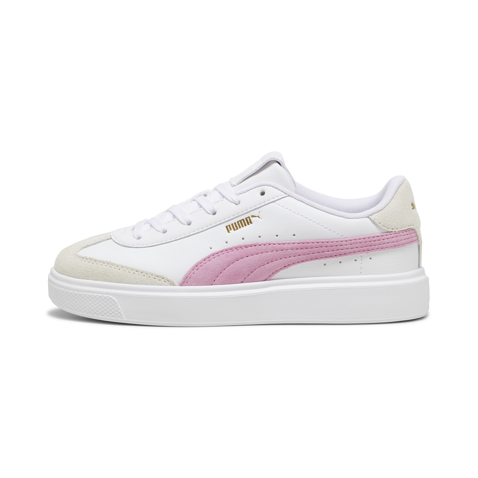 Puma Lajla T-toe Sneakers Damen Schuhe | Mit Plain | White/Mauved Out | Größe: 36