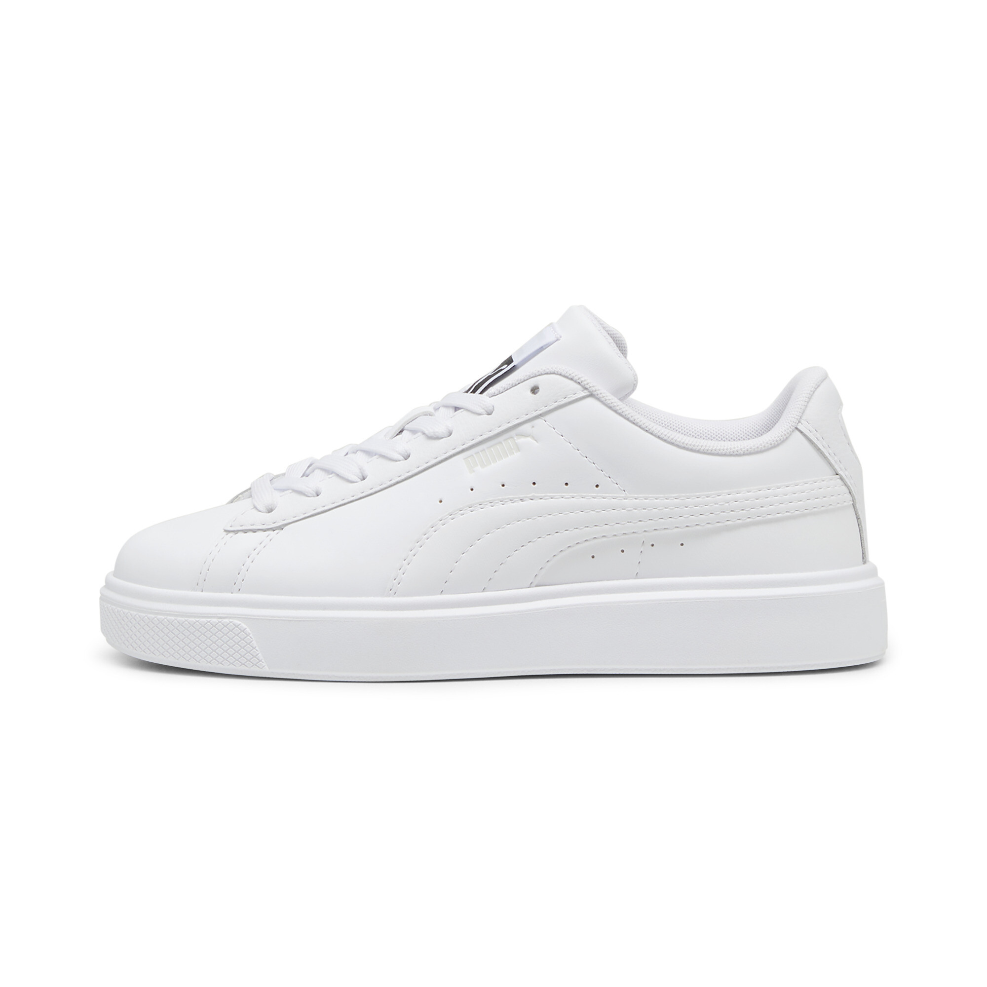 Women's Puma Lajla Clean Sneakers, White, Size 37.5, Shoes