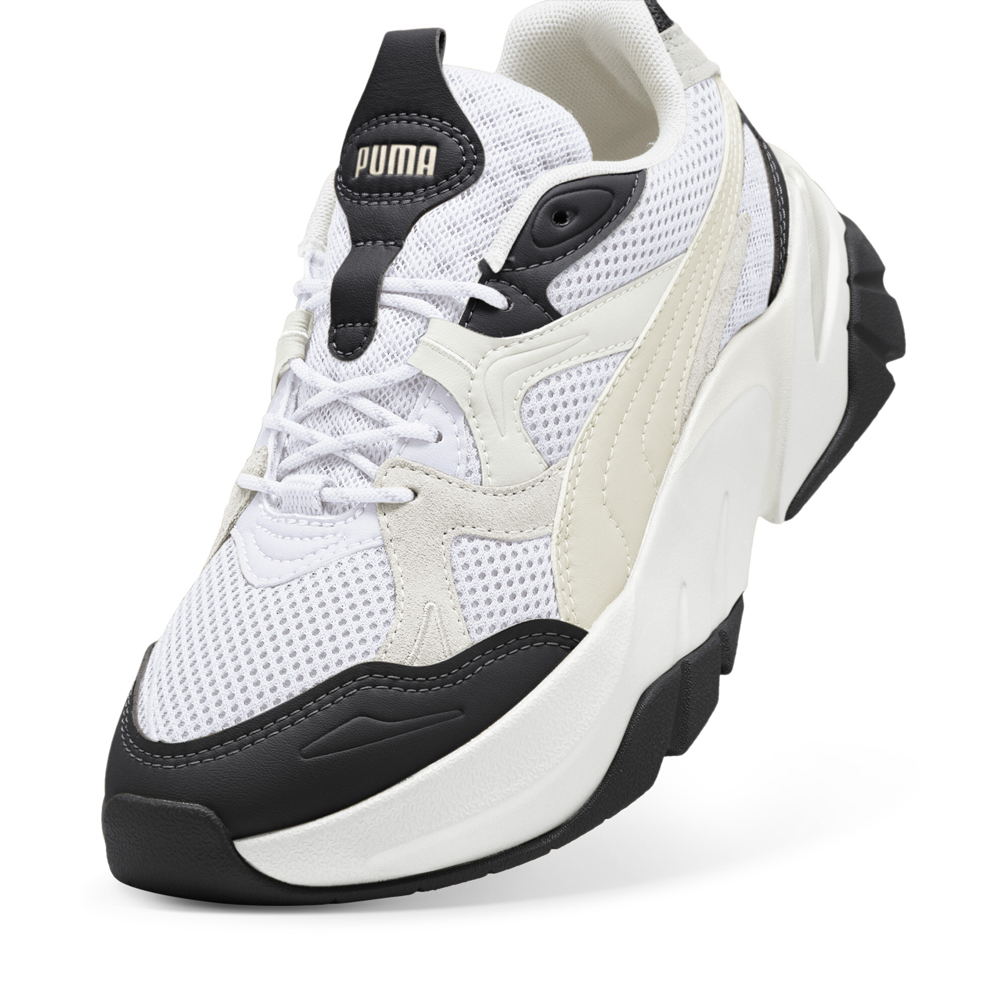 Women's PUMA Sophyr Sneakers Women In White, Size EU 37.5