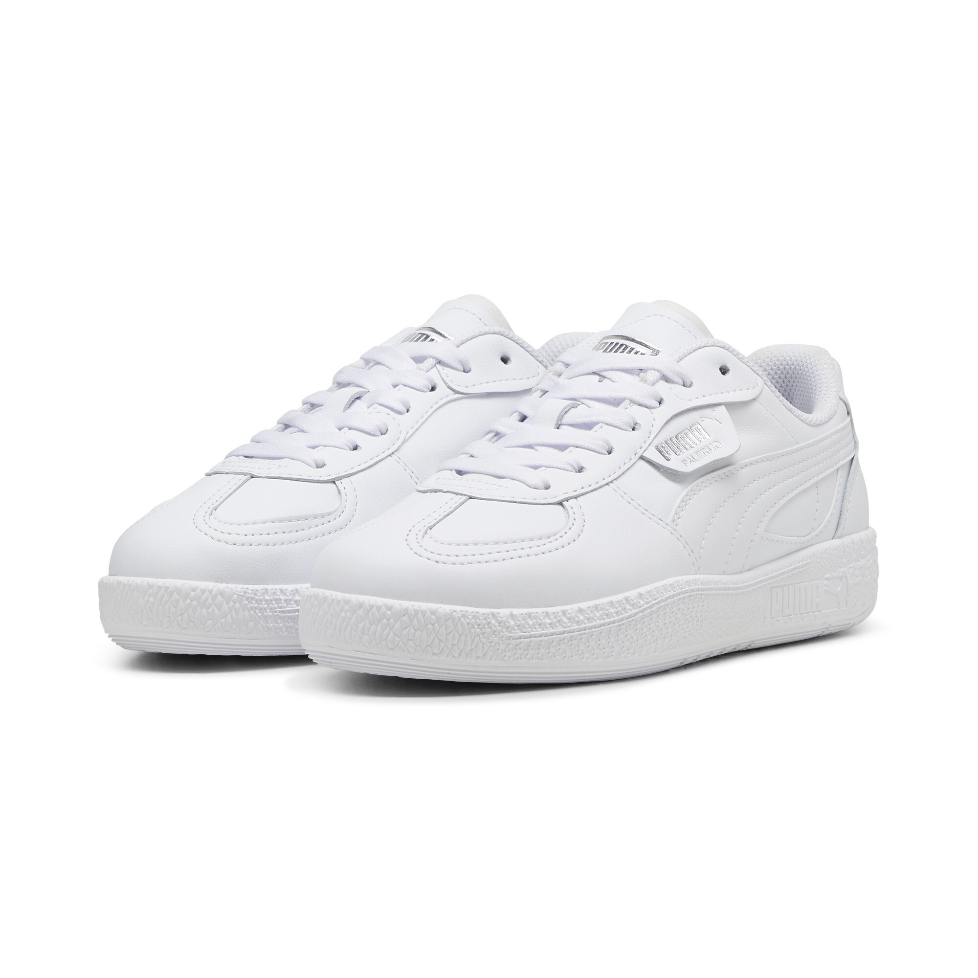 PUMA Palermo Moda leren sneakers voor Dames, Wit, Maat 37 thumbnail 6