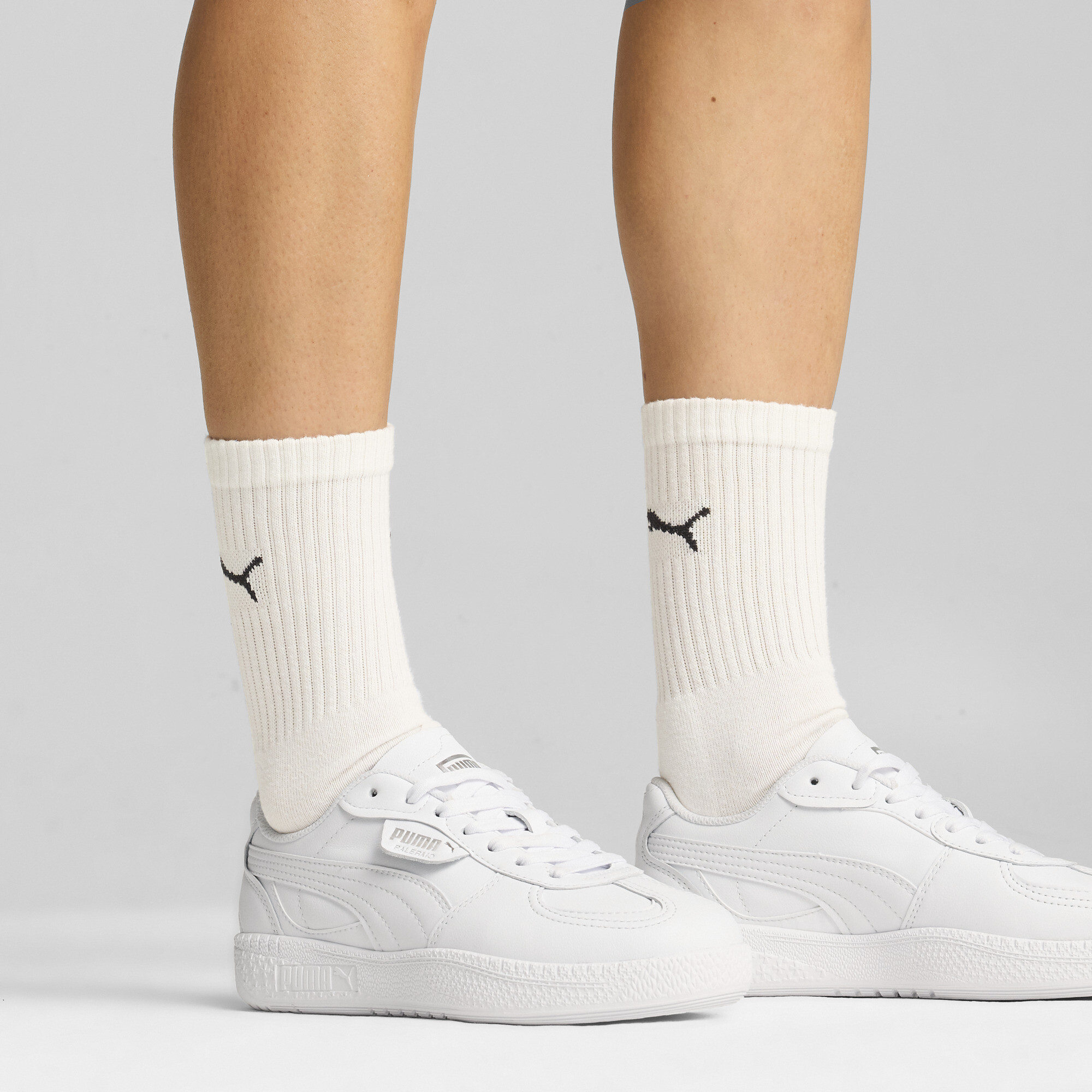 PUMA Palermo Moda leren sneakers voor Dames, Wit, Maat 37 thumbnail 8