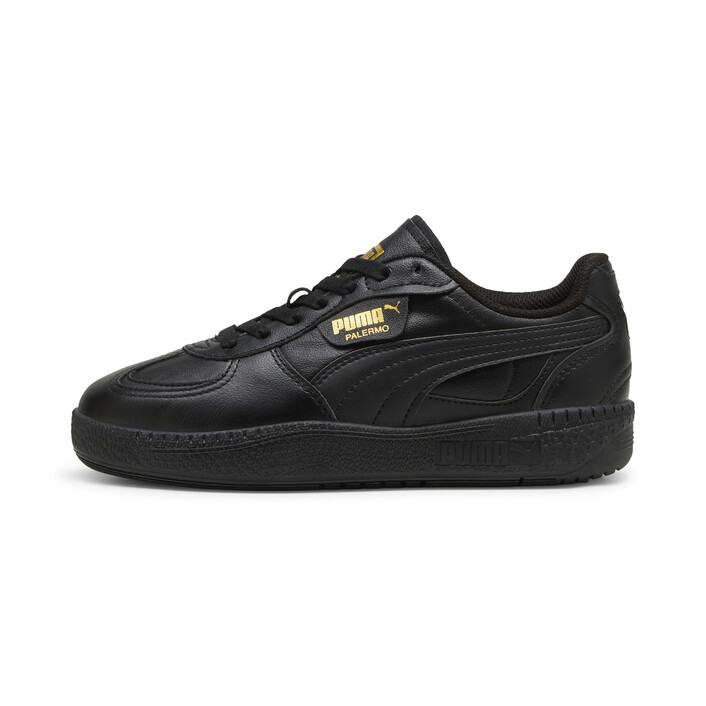 Black ^PUMA^ 40046101 Elevator 40046 Women's Palermo Leather スニーカー