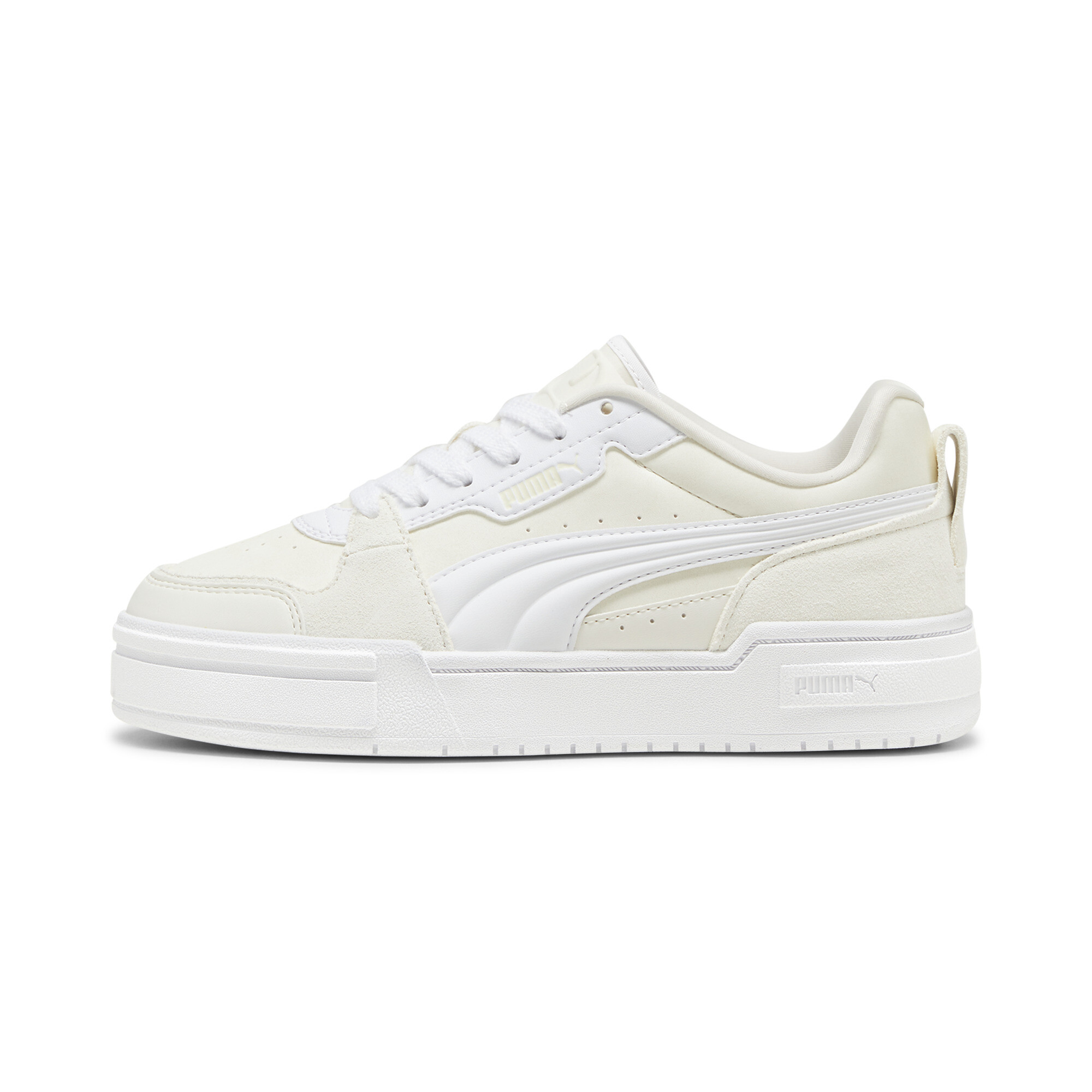 Puma CA Pro Lux III Winter Volume Sneakers Damen Schuhe | Mit Plain | Warm White | Größe: 36