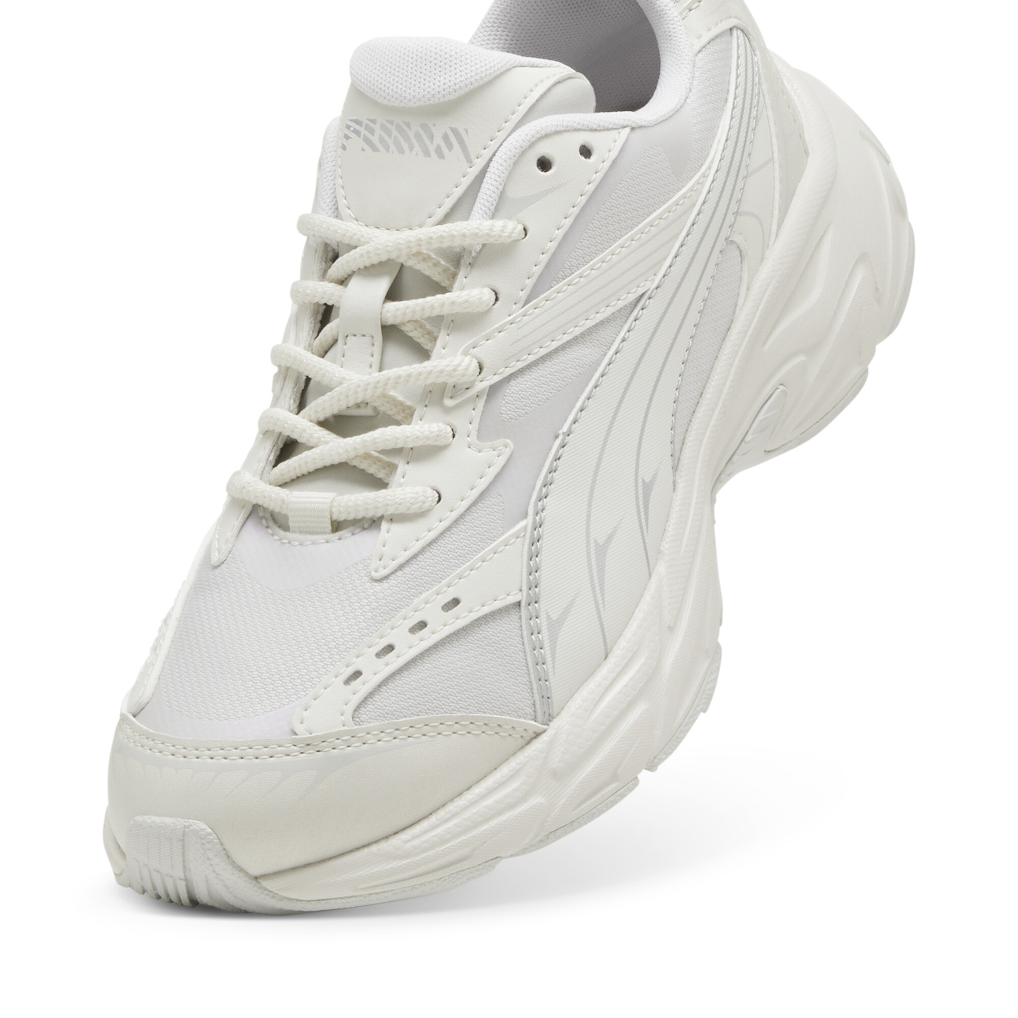 PUMA Morphic Futro-Glam sneakers voor Dames, Grijs