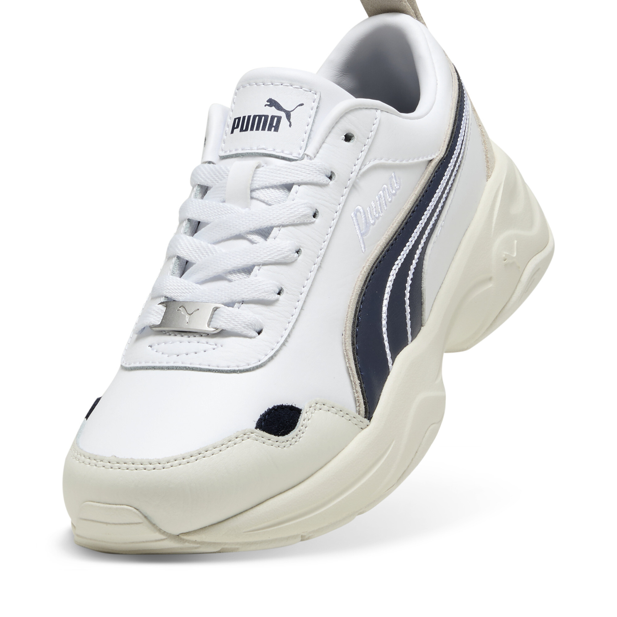 Cilia Mode Lux uniseks sneakers voor Dames, Blauw/Wit, Maat 36 | PUMA