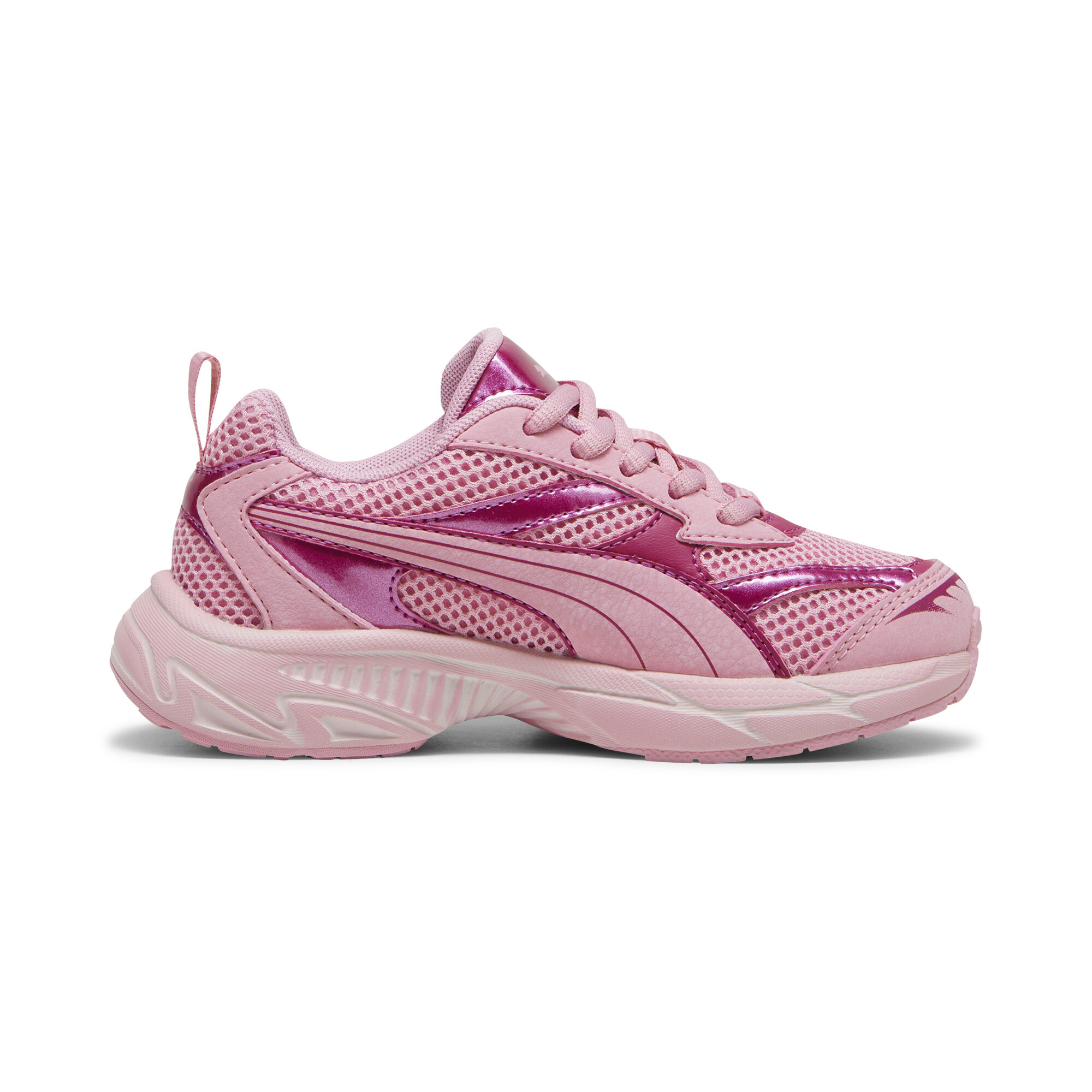 Puma Morphic Mystery Garden Sneakers Kids, Pink, Size 27.5, Shoes