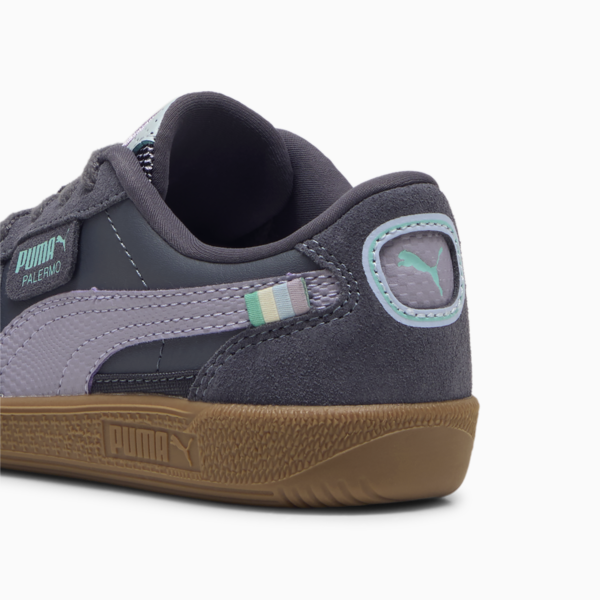 Palermo PUMA FC Sneakers Kids, Galactic Gray-Pale Plum, large-ZAF
