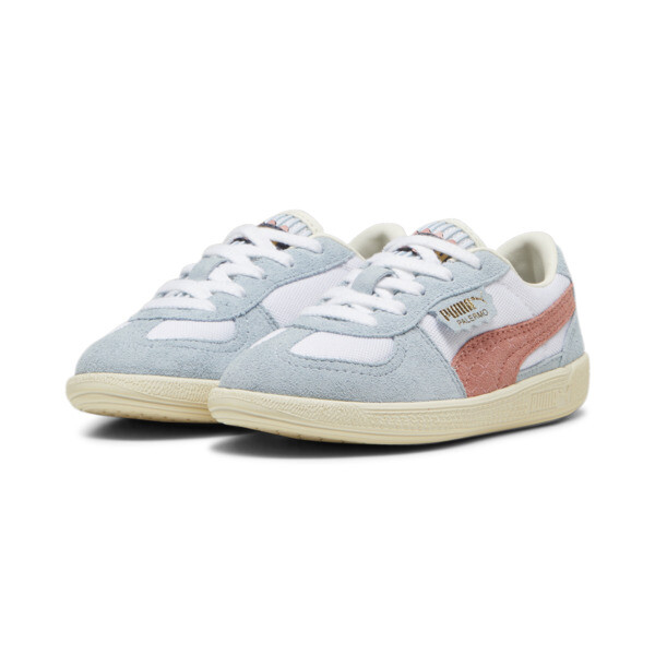 Palermo Offside Sneakers Kids, PUMA White-Frosted Dew-Deeva Peach, large-ZAF