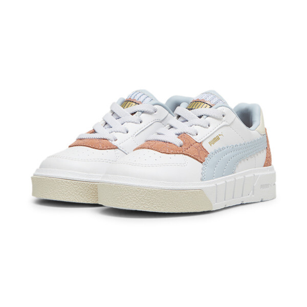 Cali Court Offside Sneakers Toddler, PUMA White-Deeva Peach, large-ZAF