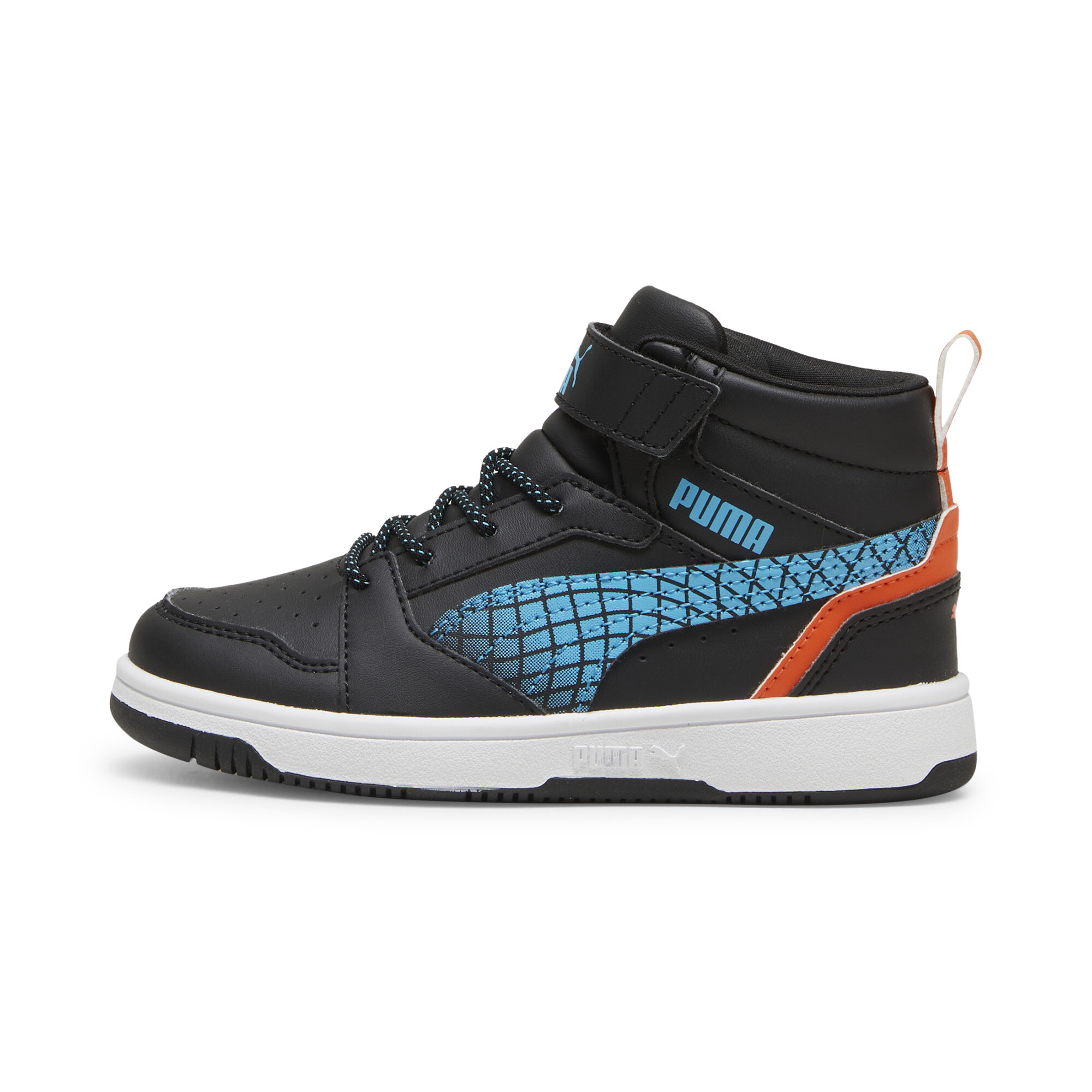 Puma Rebound V6 Mid AC+ PS Shoes in Black - 397946_02