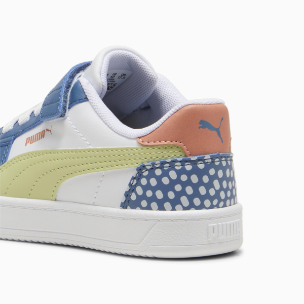 Caven 2.0 PUMA FC Sneakers Kids, Blue Horizon-Pistachio Green-PUMA White, large-ZAF